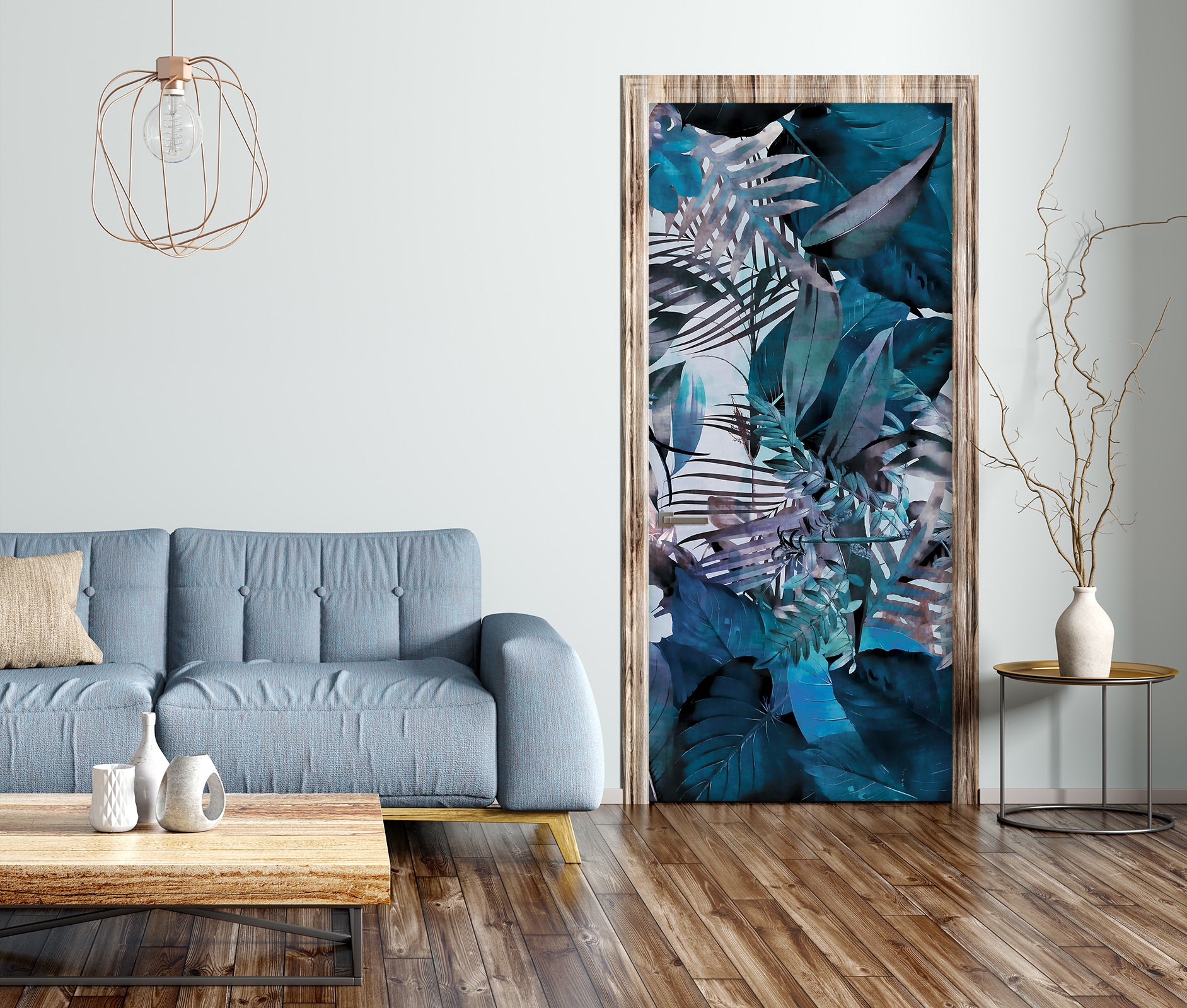 3D Grove Leaves 11896 Andrea Haase Door Mural