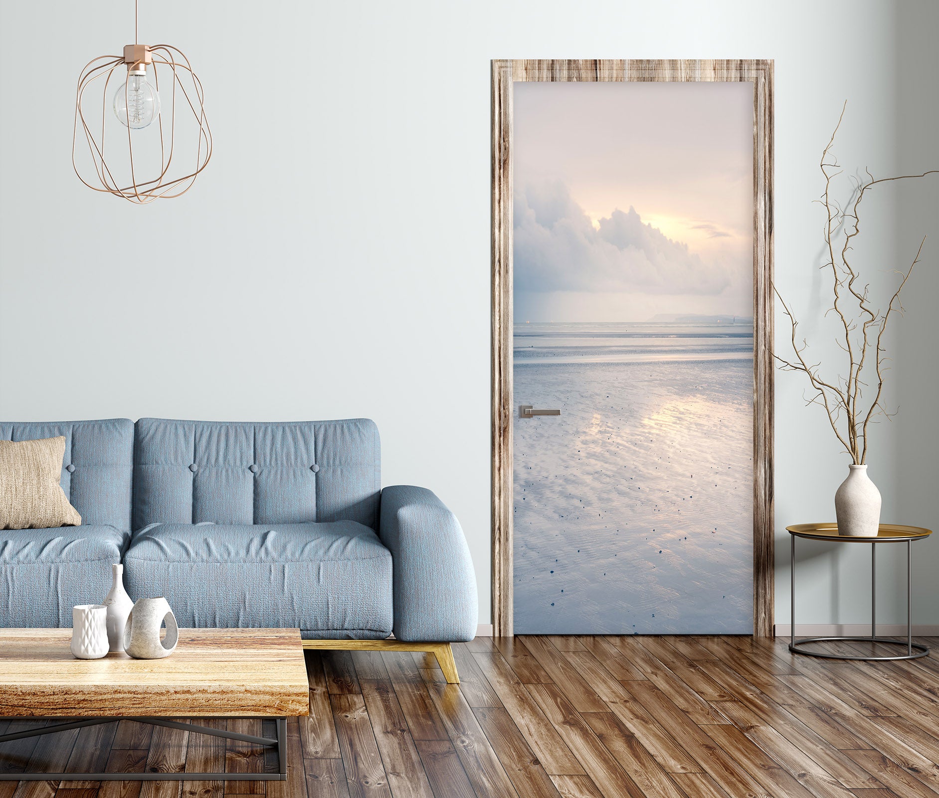 3D Ocean 10264 Assaf Frank Door Mural