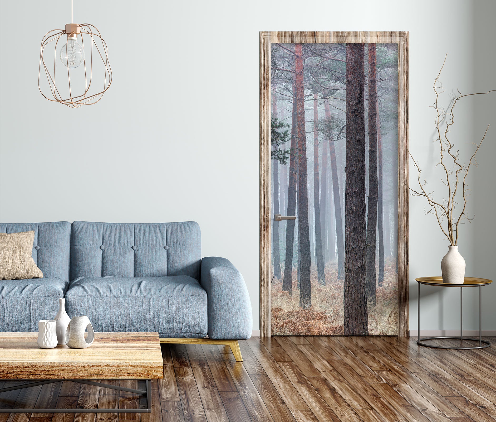 3D Forest 106145 Assaf Frank Door Mural