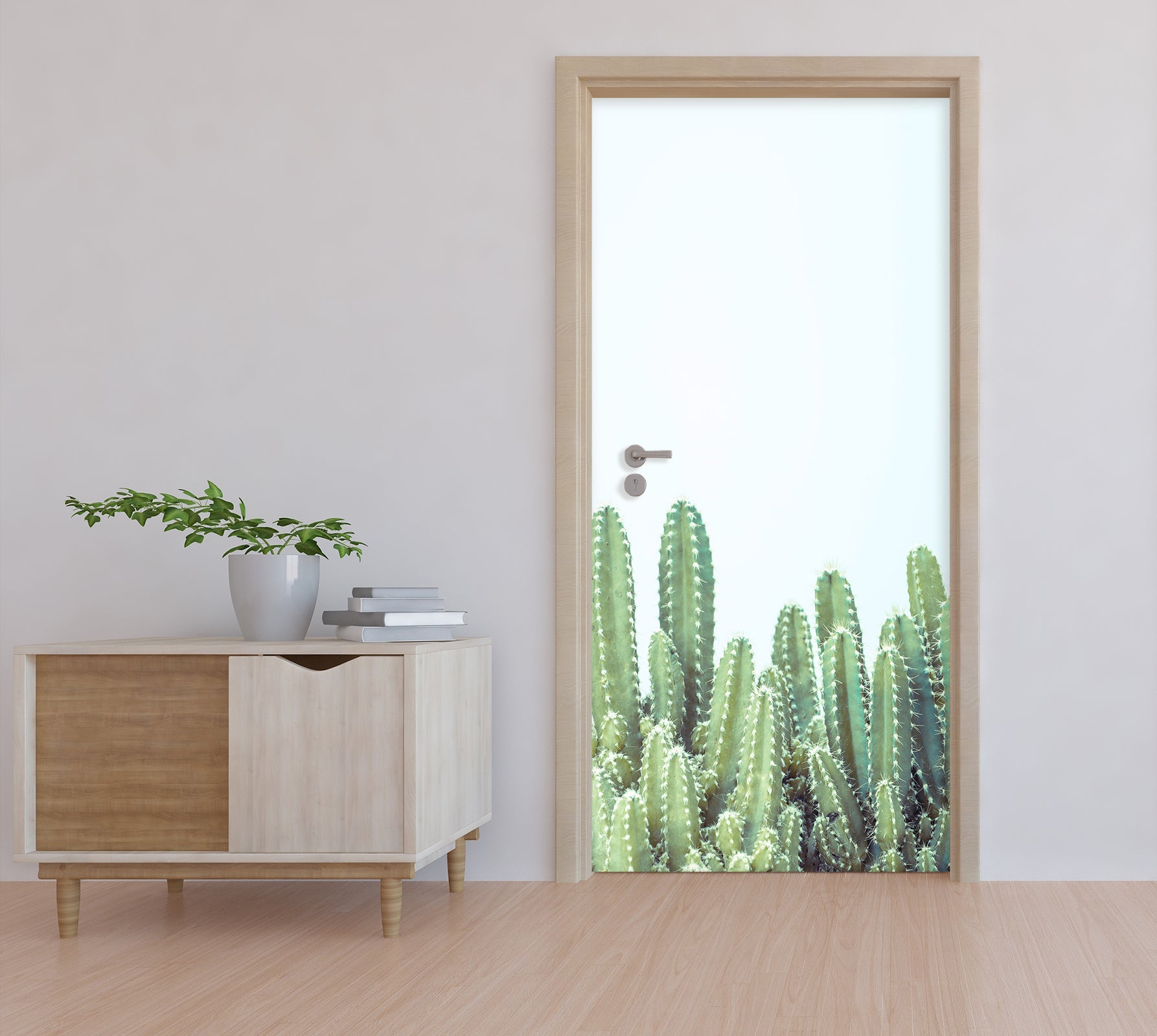 3D Cactus 10640 Assaf Frank Door Mural