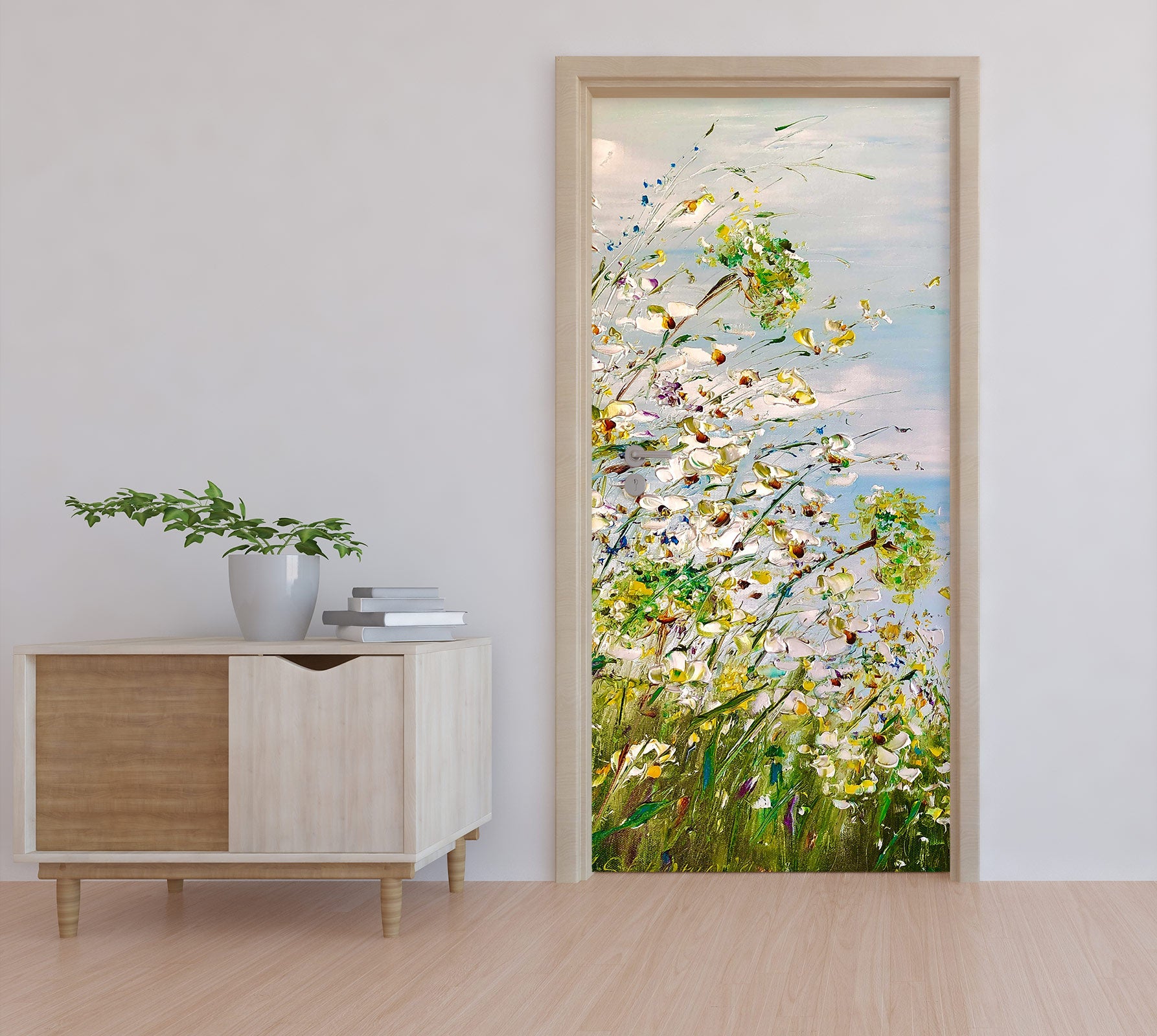 3D Wildflower 3118 Skromova Marina Door Mural