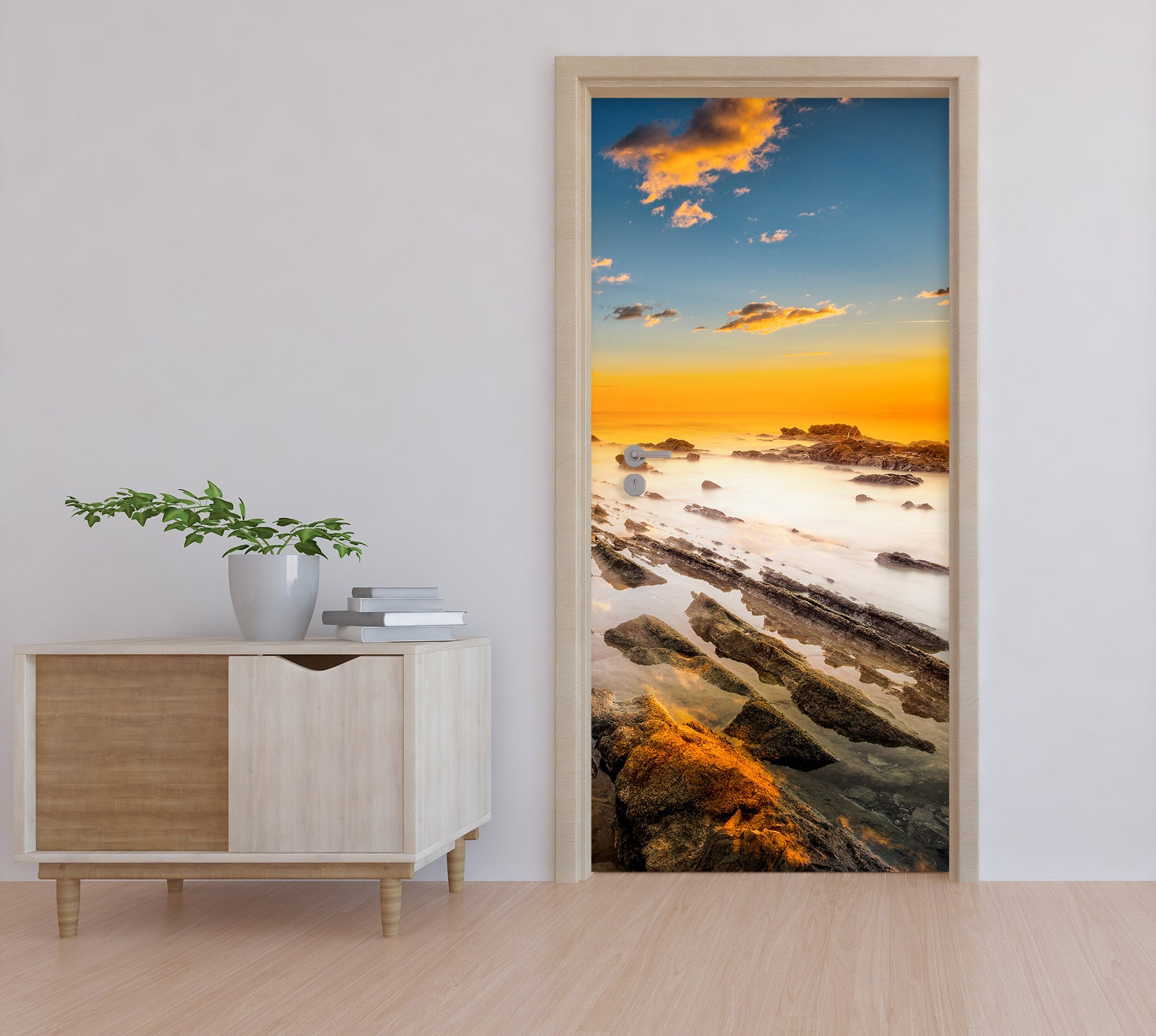 3D Puddle Earth Sky 12025 Marco Carmassi Door Mural