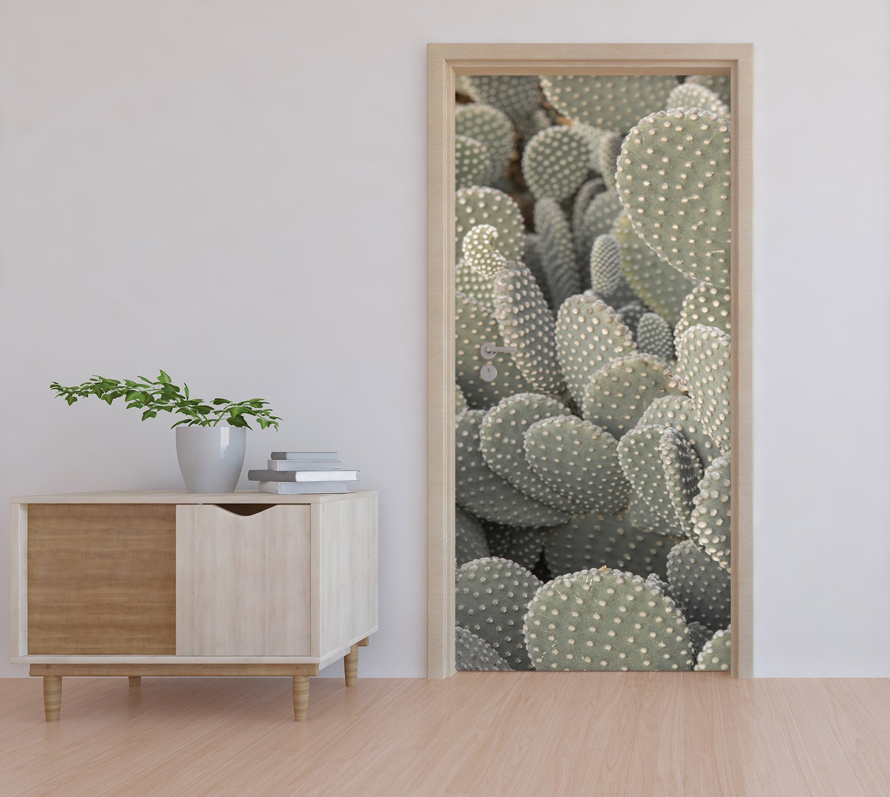 3D Cactus 106174 Assaf Frank Door Mural