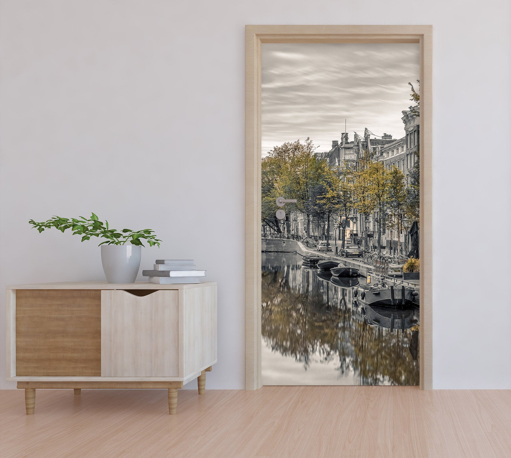 3D Riverside Building 106172 Assaf Frank Door Mural