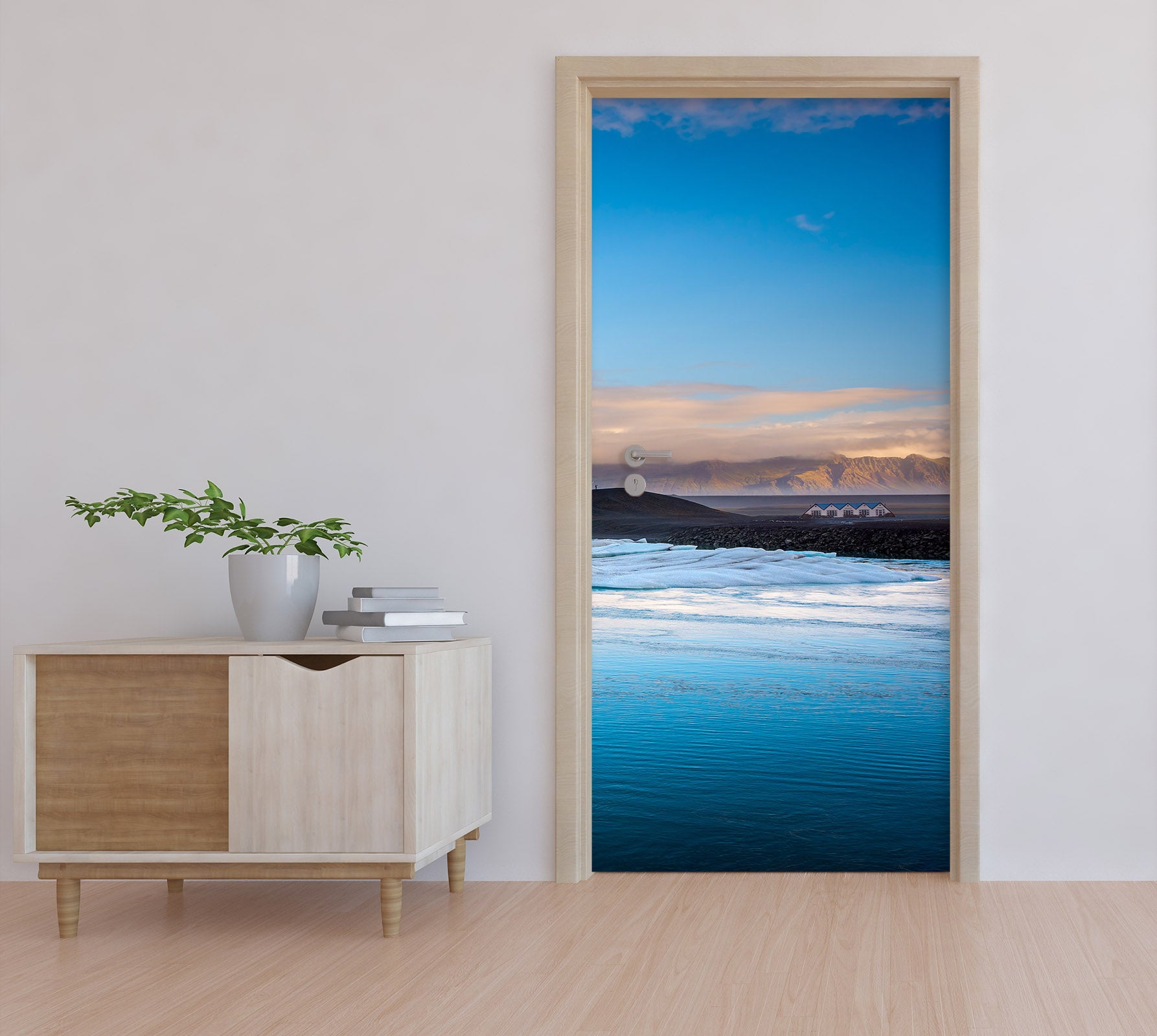 3D Blue Sea Sky 11577 Marco Carmassi Door Mural