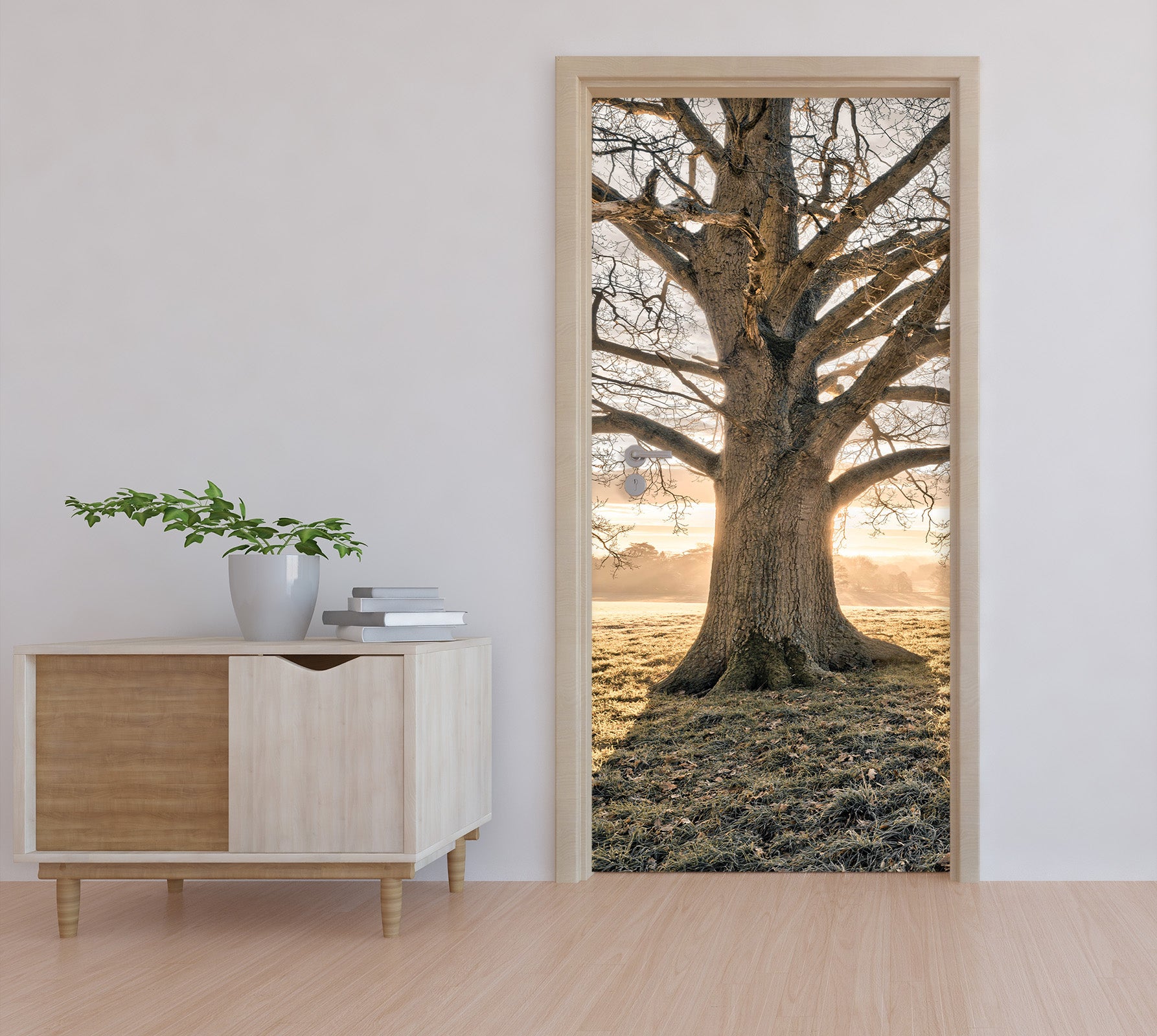 3D Big Tree 10247 Assaf Frank Door Mural