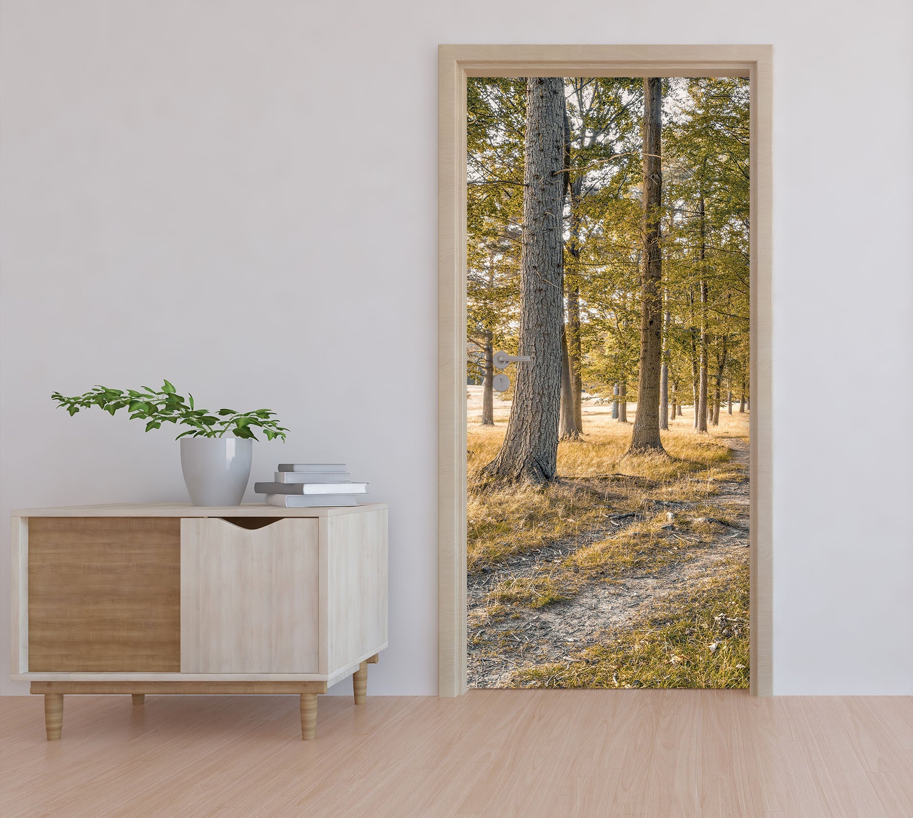 3D Sunshine Woods 101227 Assaf Frank Door Mural