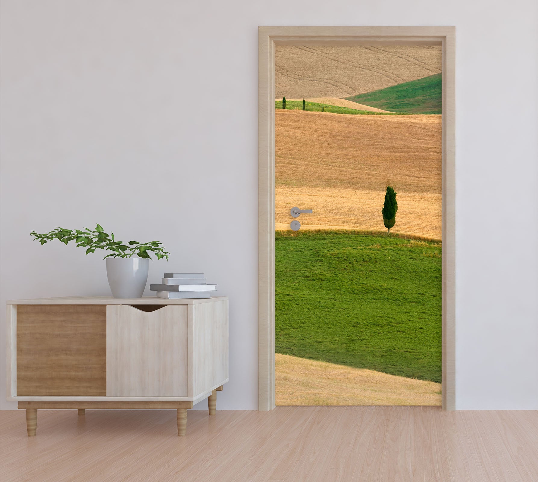 3D Green Lawn 11638 Marco Carmassi Door Mural