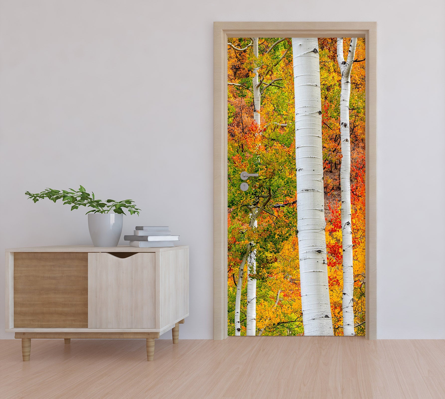 3D Tree Trunk 11424 Marco Carmassi Door Mural