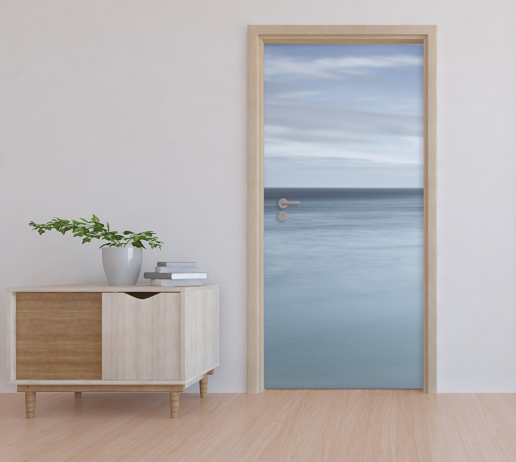 3D Calm Water Surface 106155 Assaf Frank Door Mural