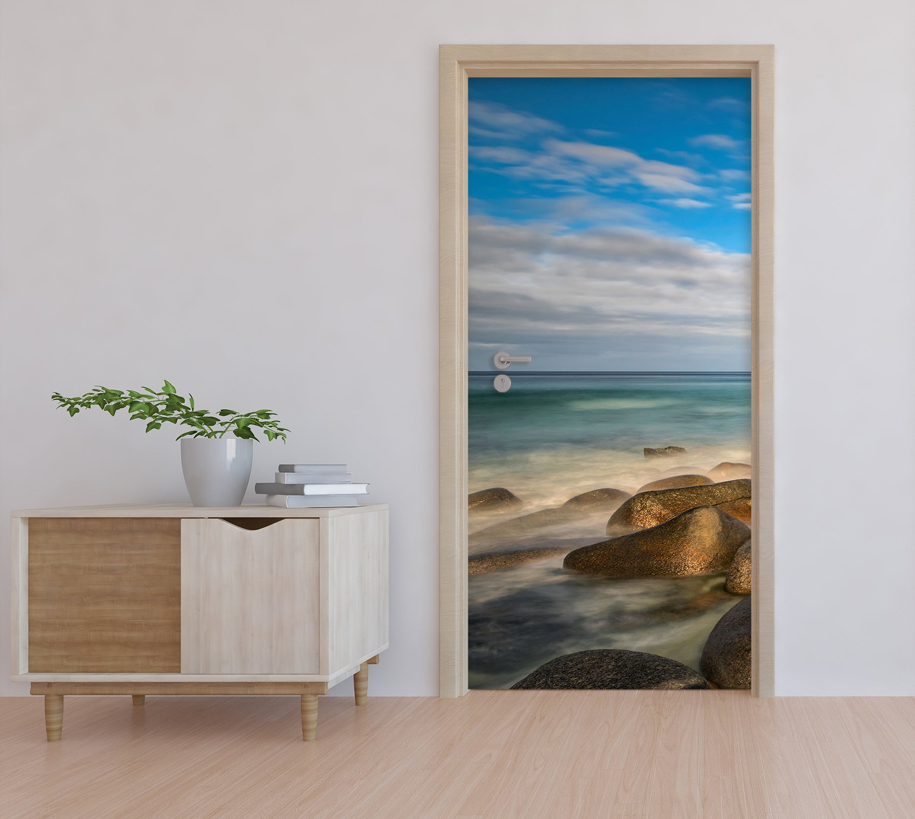 3D Stone Seaside 11972 Marco Carmassi Door Mural