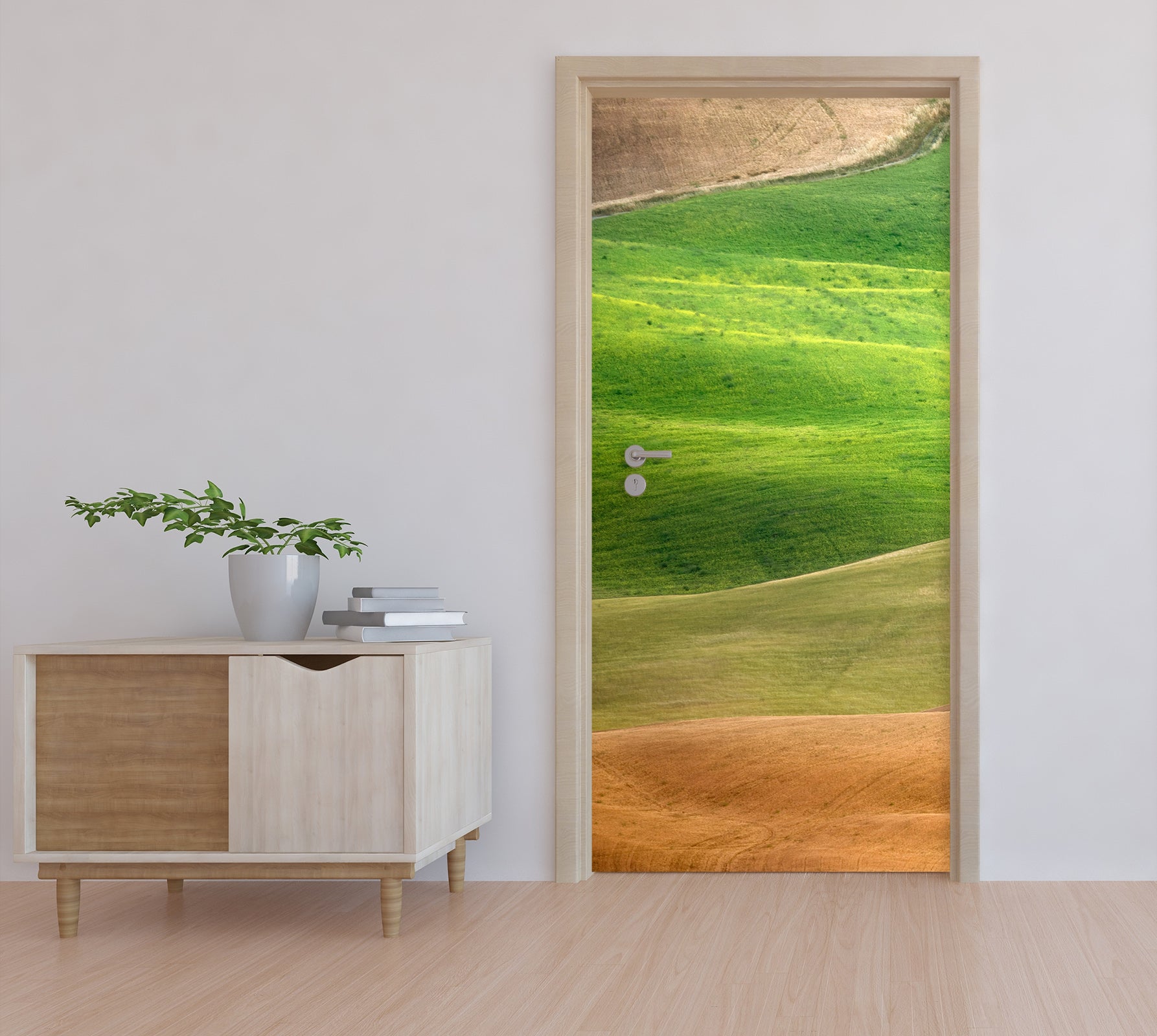 3D Lawn Hillside 11621 Marco Carmassi Door Mural