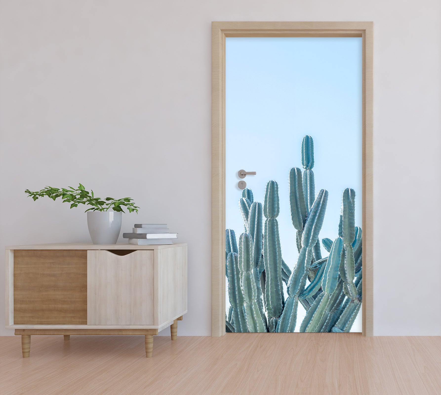 3D Cactus 101209 Assaf Frank Door Mural