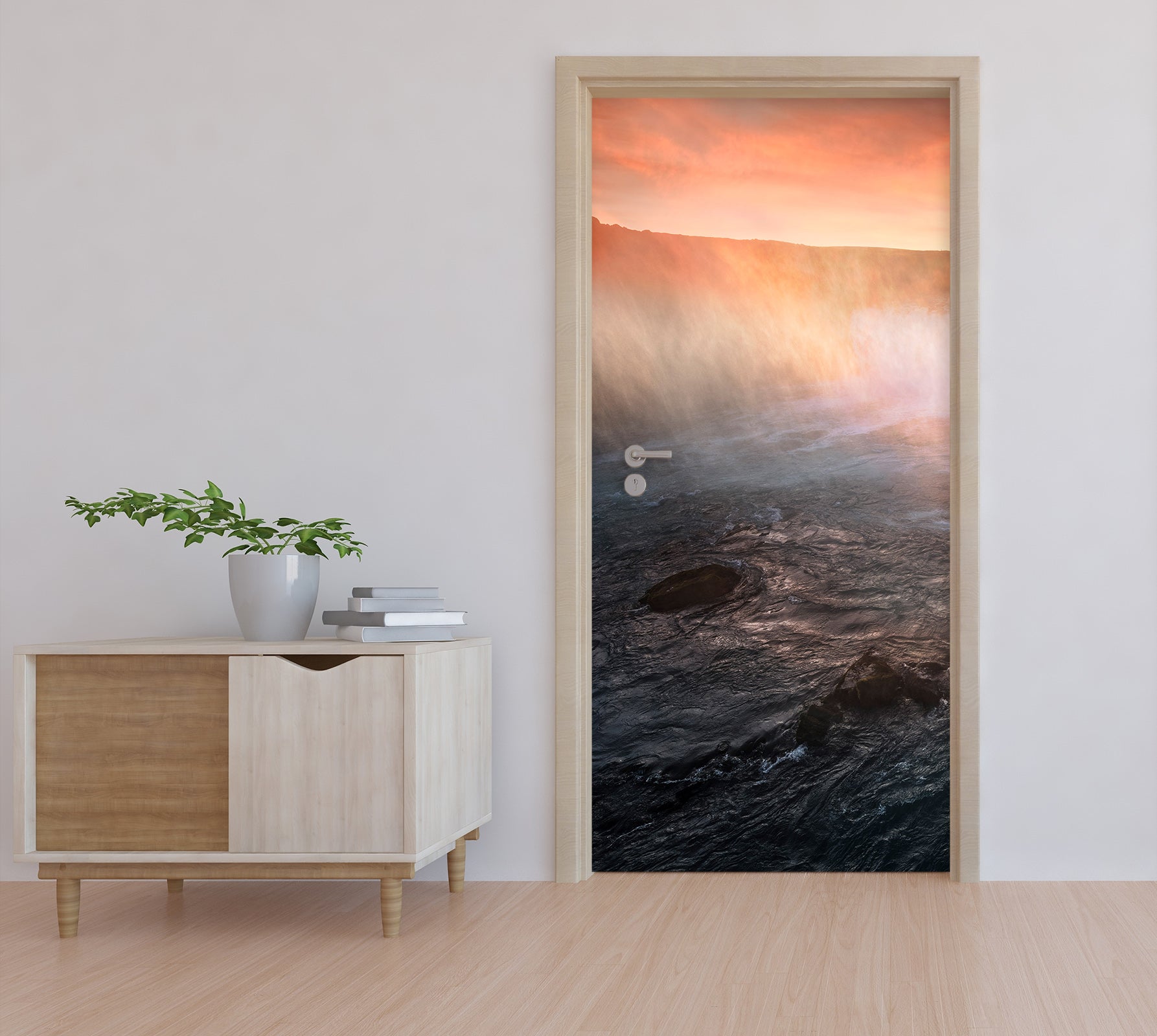 3D Stone Fog 11521 Marco Carmassi Door Mural