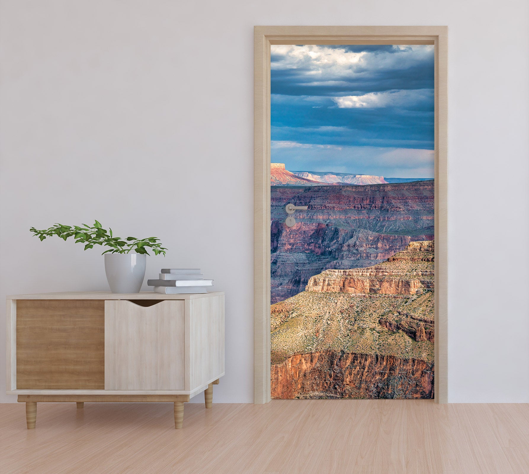 3D Mountain Rock 119127 Marco Carmassi Door Mural