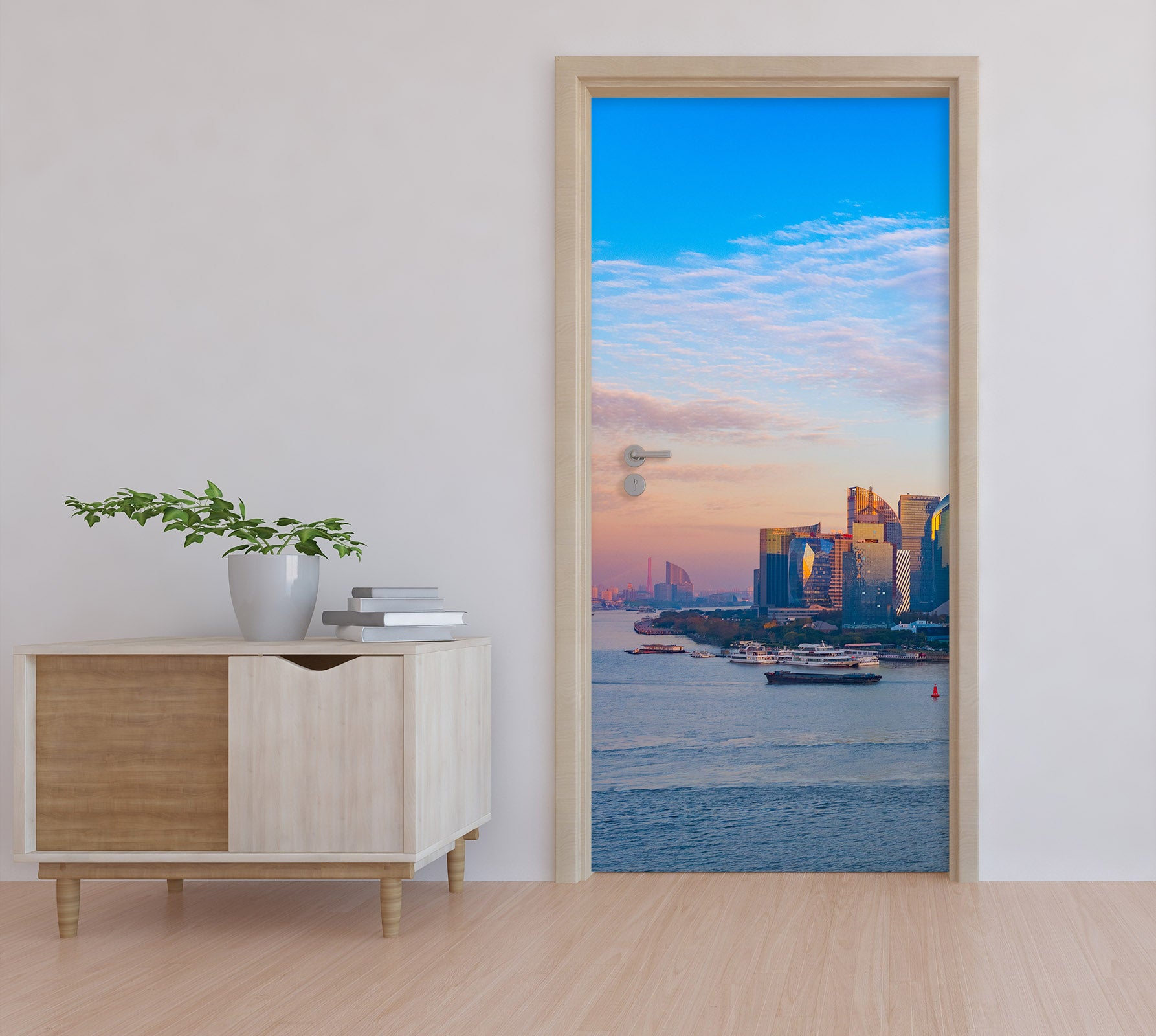 3D Sky Harbour 119149 Marco Carmassi Door Mural