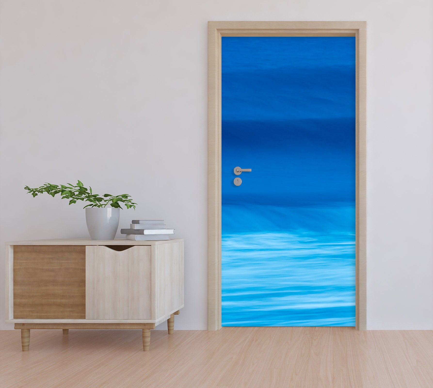 3D Blue Ocean Waves 115124 Marco Carmassi Door Mural