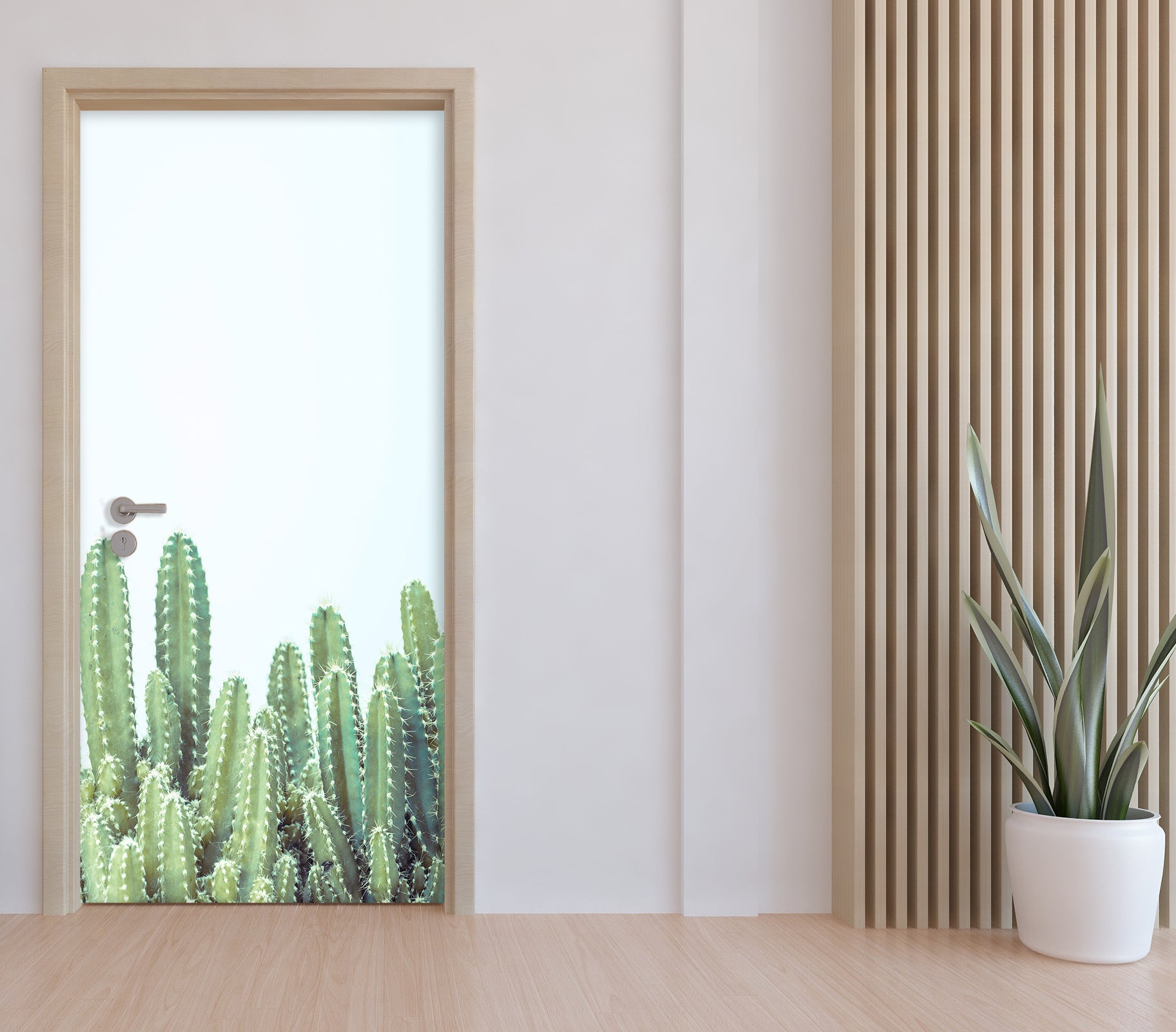 3D Cactus 10640 Assaf Frank Door Mural