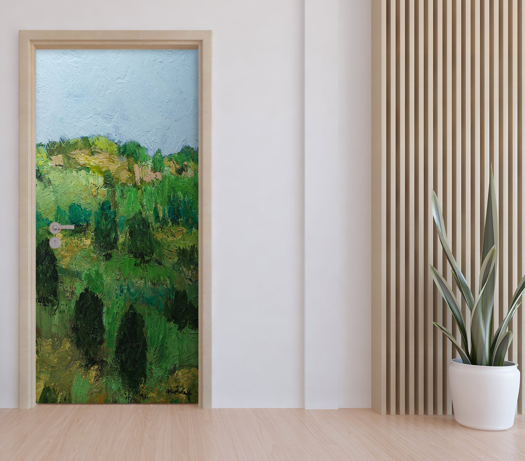 3D Green Woods 93127 Allan P. Friedlander Door Mural