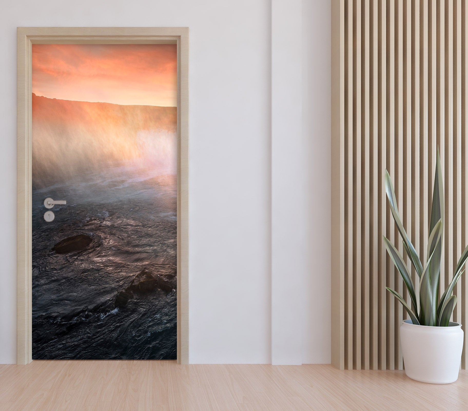 3D Stone Fog 11521 Marco Carmassi Door Mural