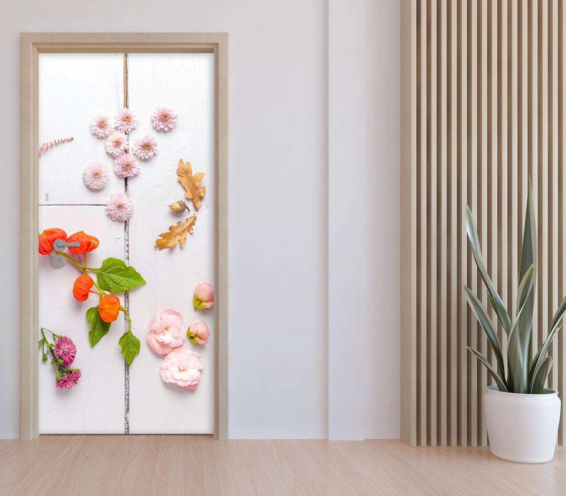 3D Fresh Petals 5034 Assaf Frank Door Mural