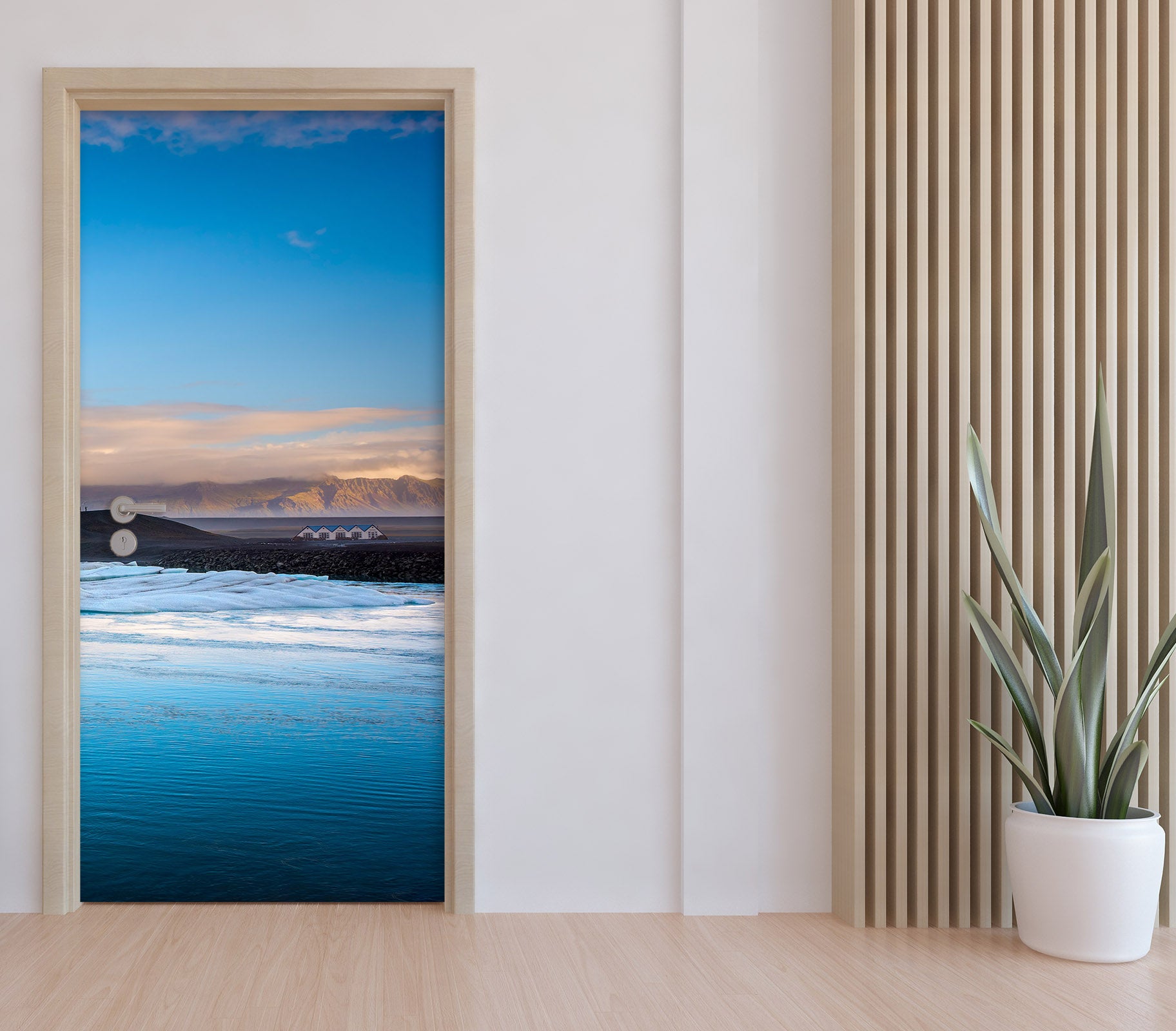 3D Blue Sea Sky 11577 Marco Carmassi Door Mural