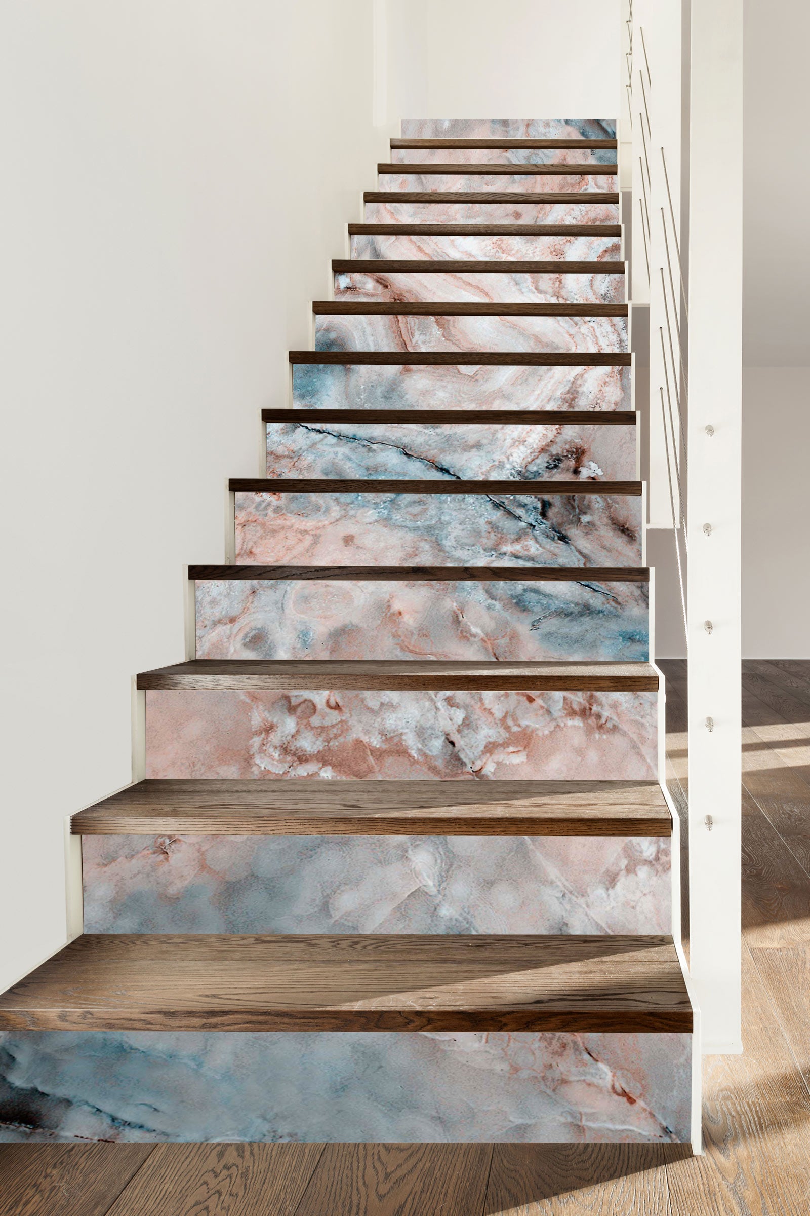 3D Bright And Colorful Texture 513 Stair Risers