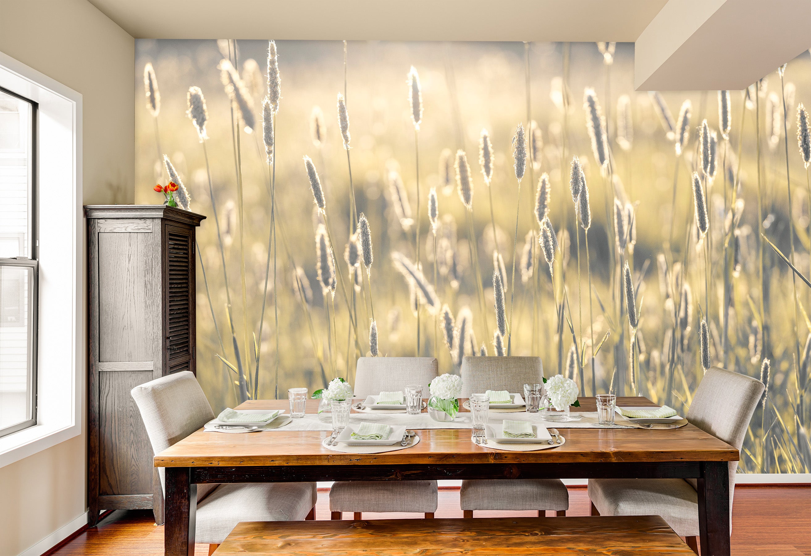 3D Sunlight Grass 6137 Assaf Frank Wall Mural Wall Murals