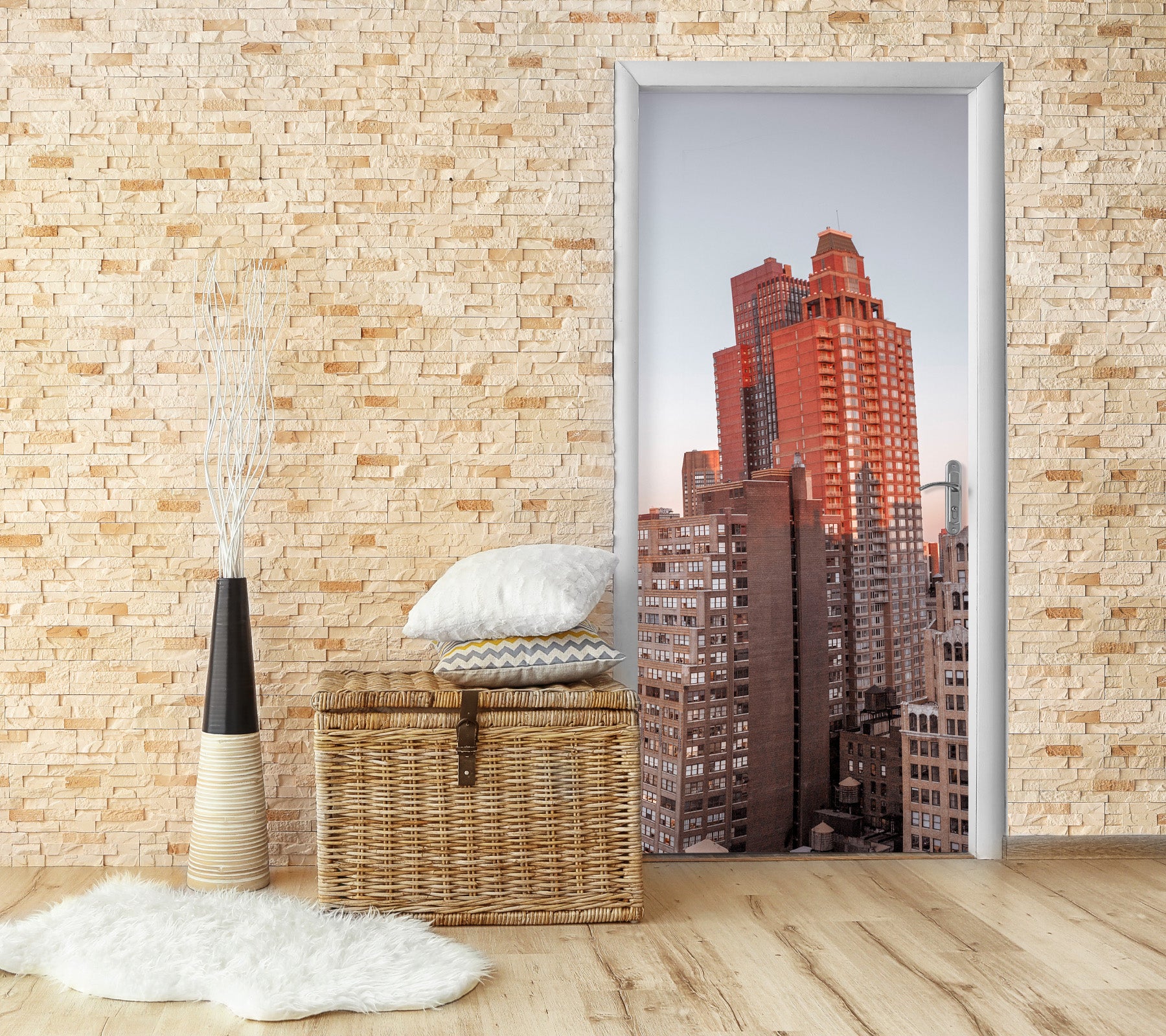 3D Building 101151 Assaf Frank Door Mural