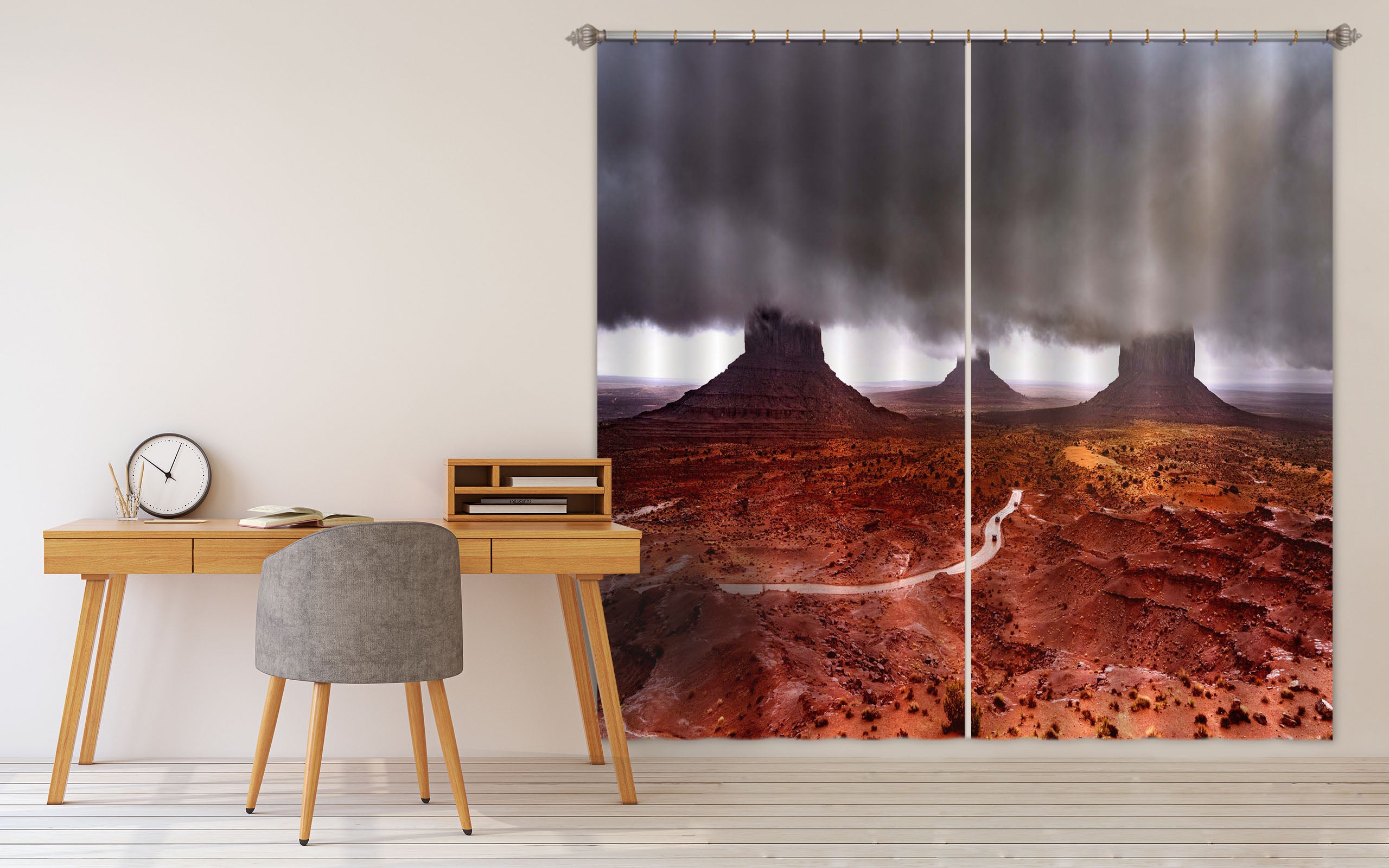 3D Volcanic Eruptions 138 Marco Carmassi Curtain Curtains Drapes