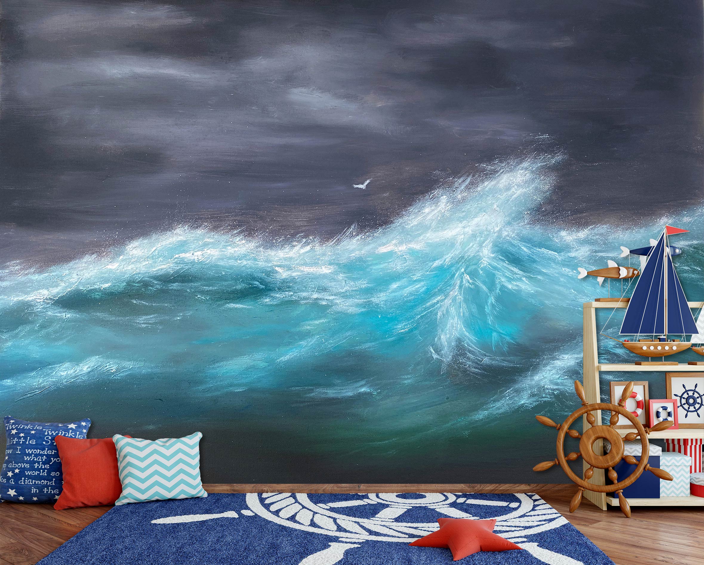 3D Ocean Wave 9814 Marina Zotova Wall Mural Wall Murals