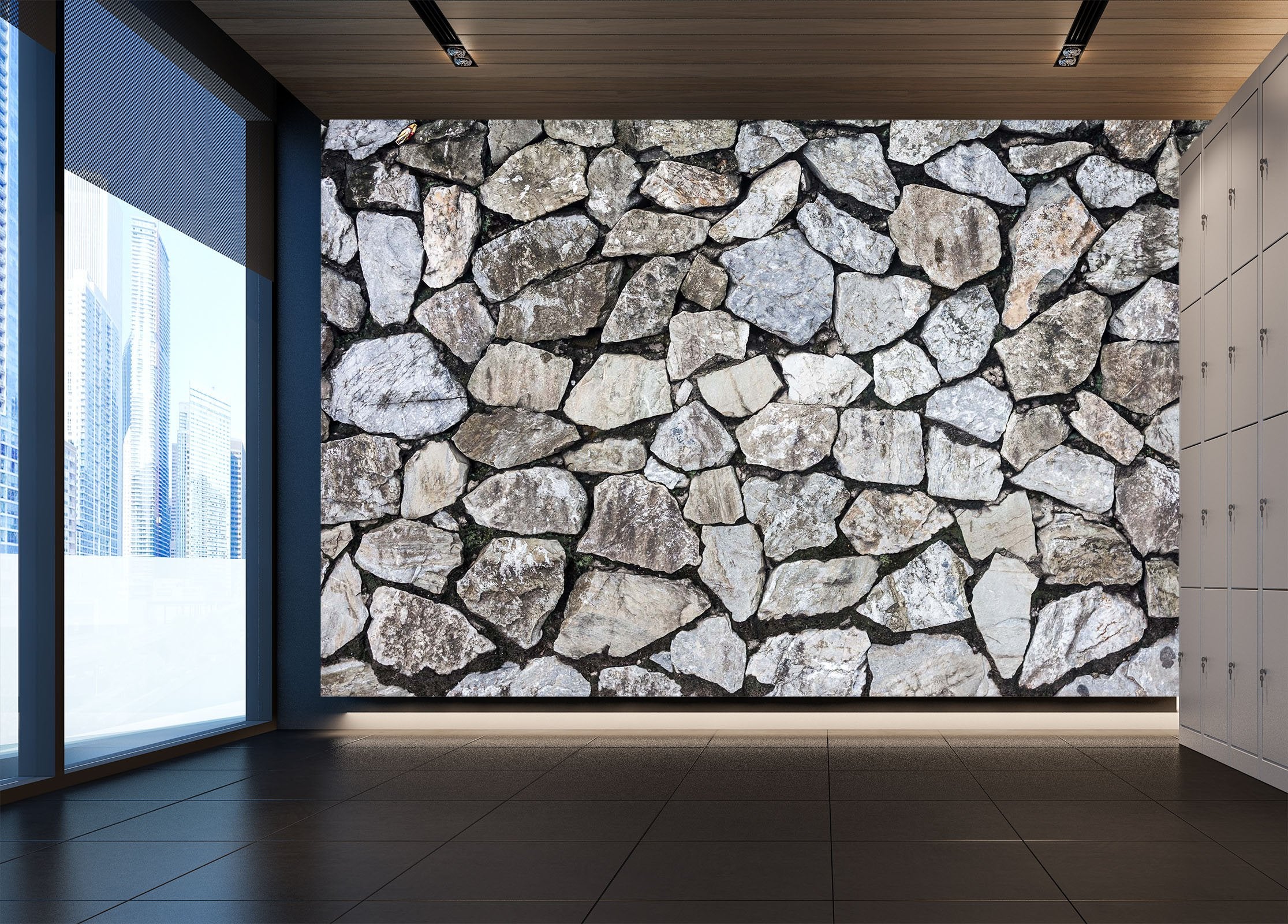 3D Interlace rocks 20 Wall Murals Wallpaper AJ Wallpaper 