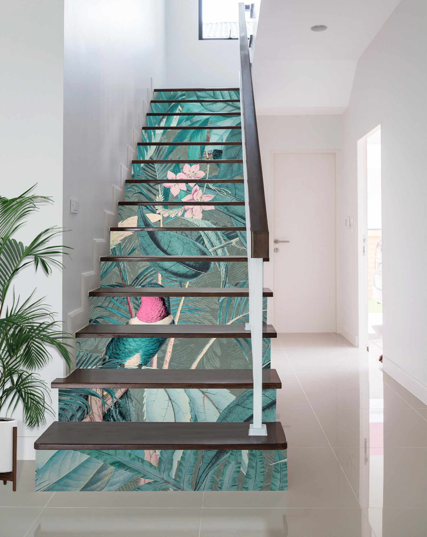 3D Jungle Bird 109226 Andrea Haase Stair Risers