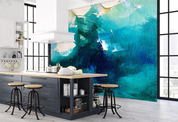 3D Blue Oil Painting 237 Skromova Marina Wall Mural Wall Murals