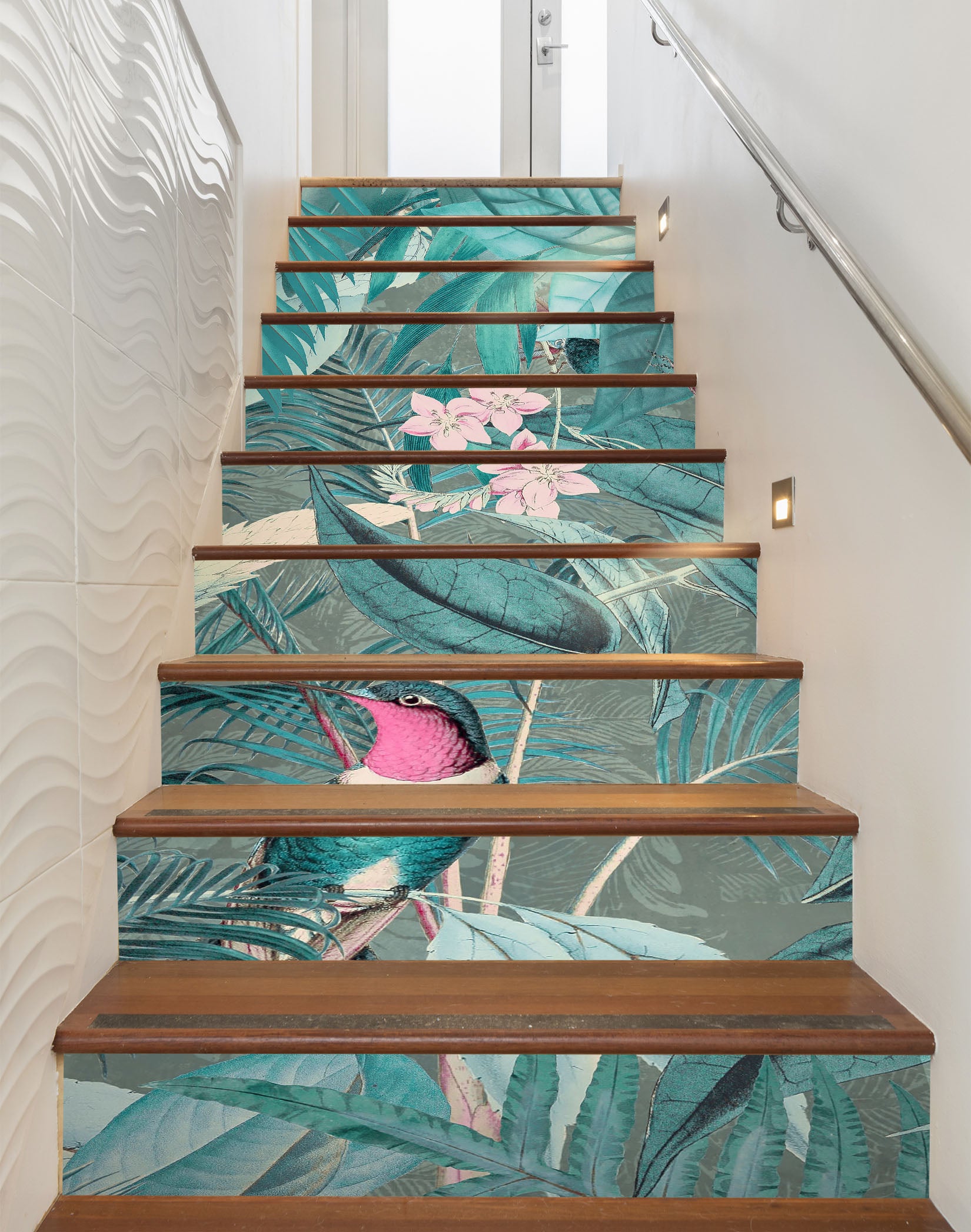 3D Jungle Bird 109226 Andrea Haase Stair Risers