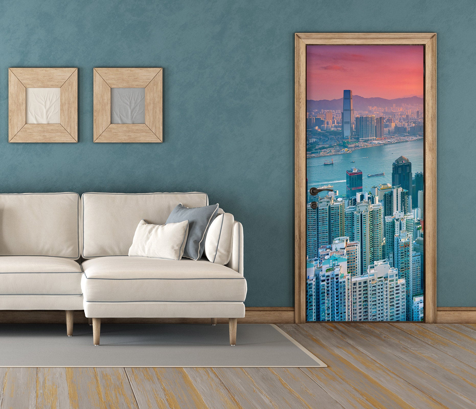 3D Ocean High-Rise Building 119156 Marco Carmassi Door Mural