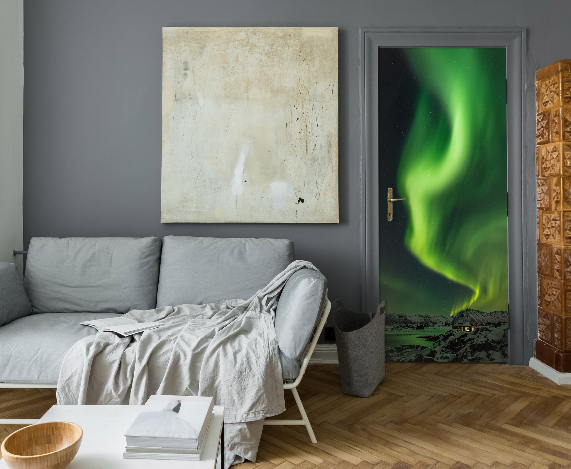 3D Aurora Scenery 12237 Marco Carmassi Door Mural