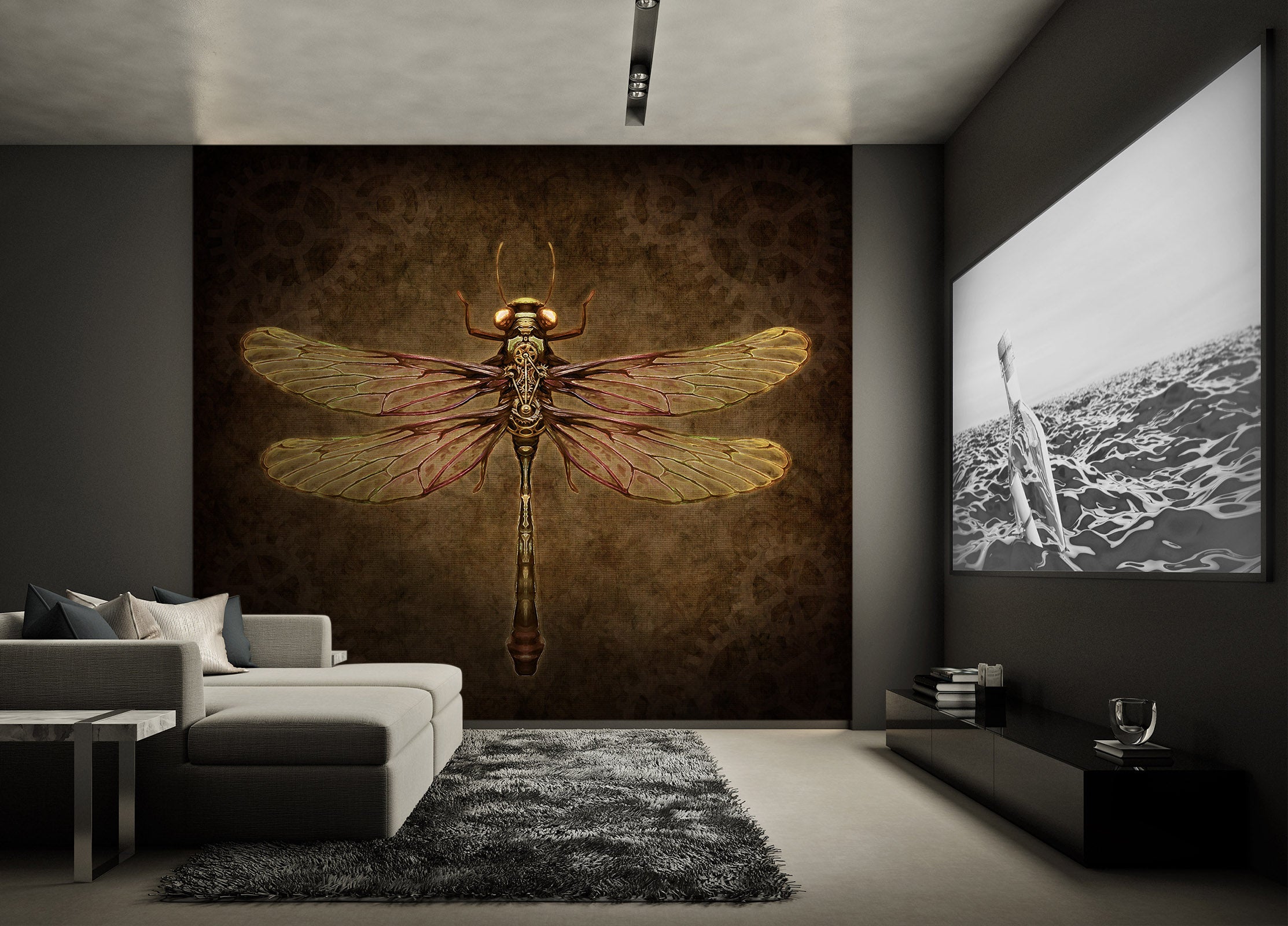 3D Insect Dragonfly 8752 Brigid Ashwood Wall Mural Wall Murals