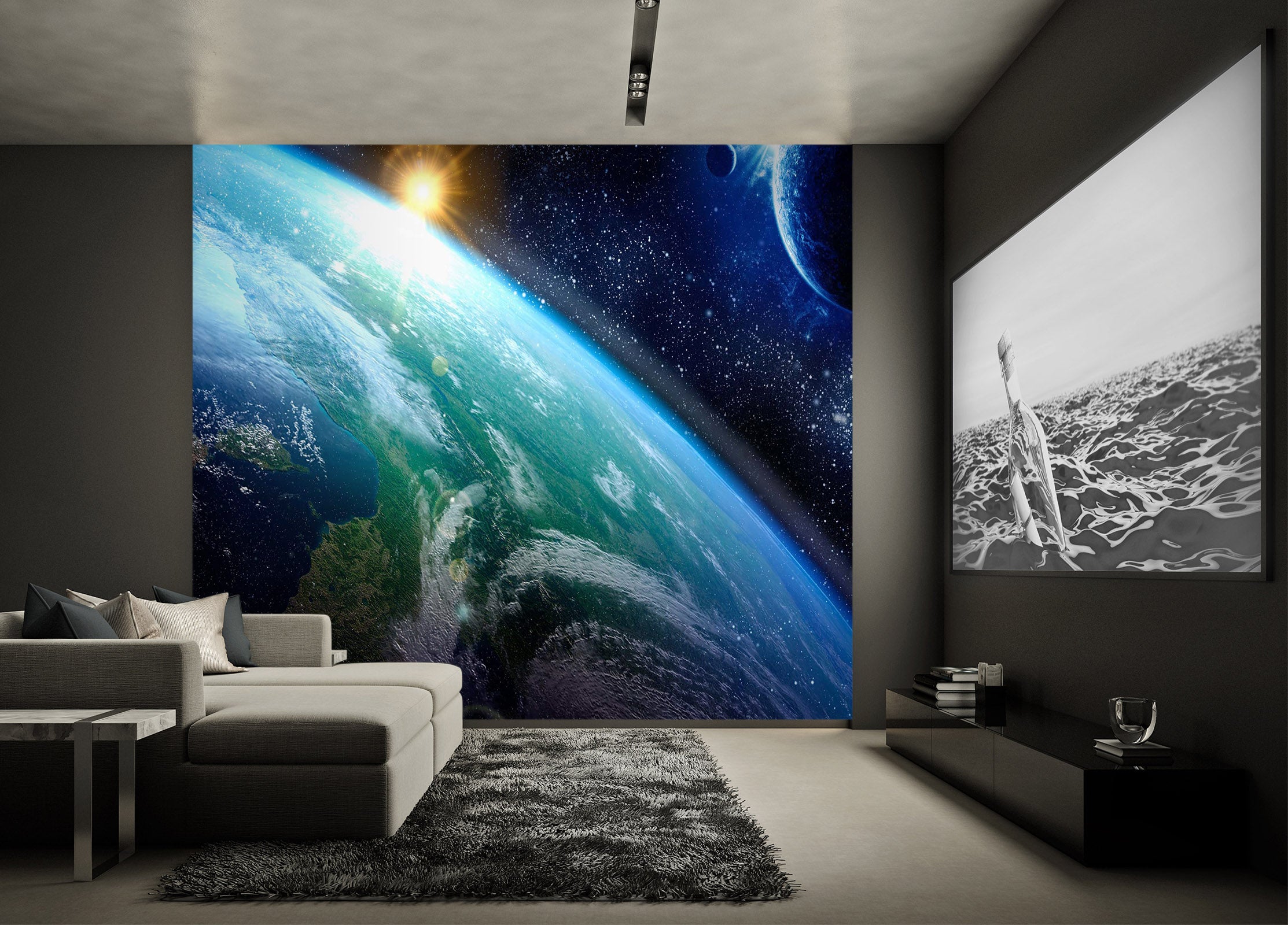 3D Space Planet 1414 Wall Murals