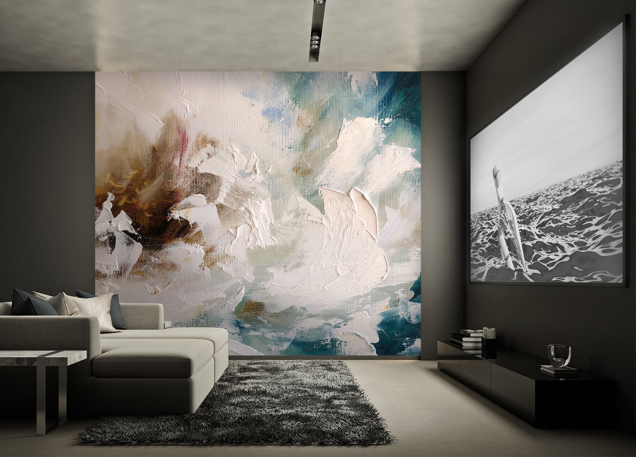 3D White Pigment 127 Skromova Marina Wall Mural Wall Murals