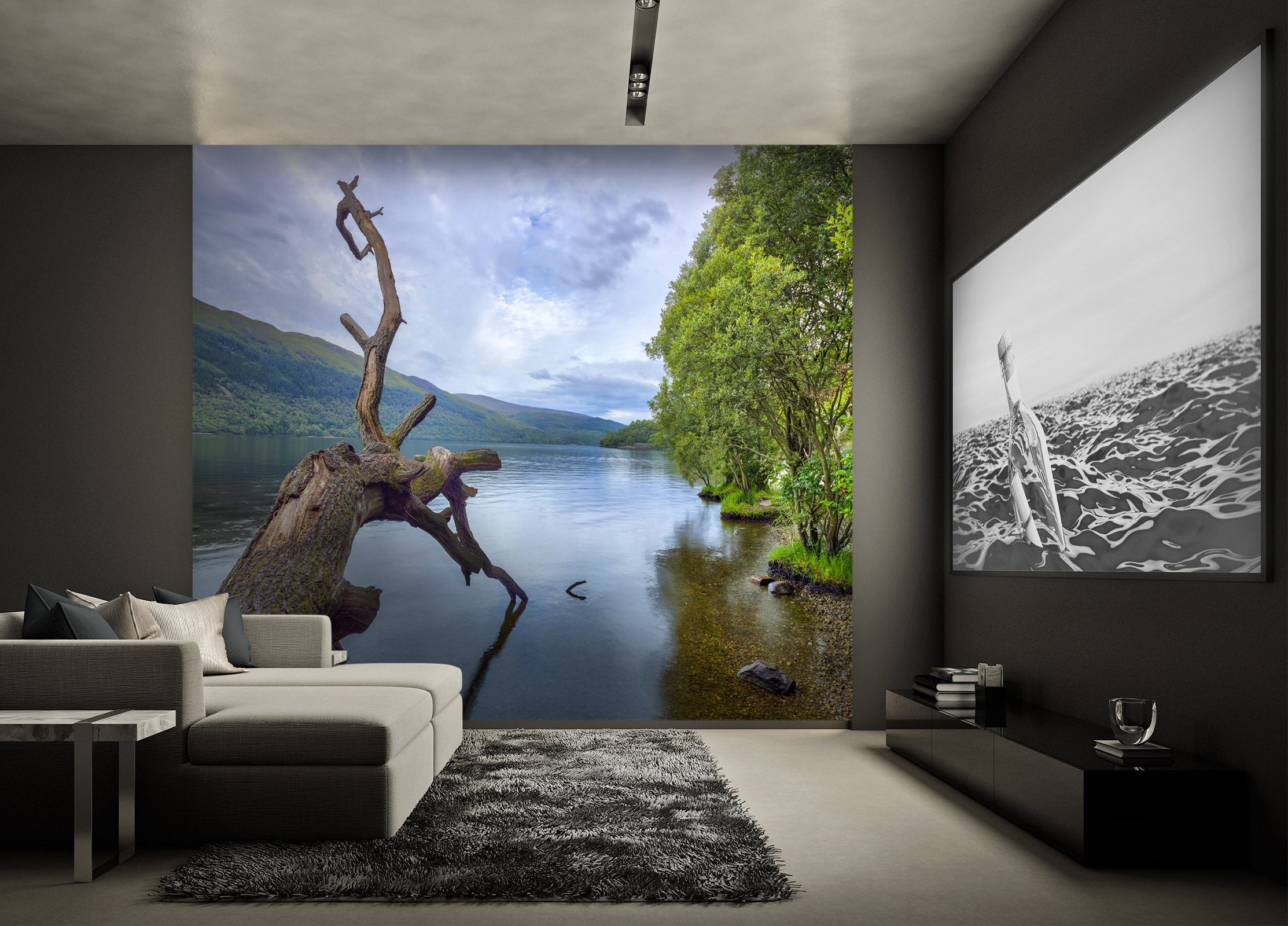 3D River Tree 033 Assaf Frank Wall Mural Wall Murals