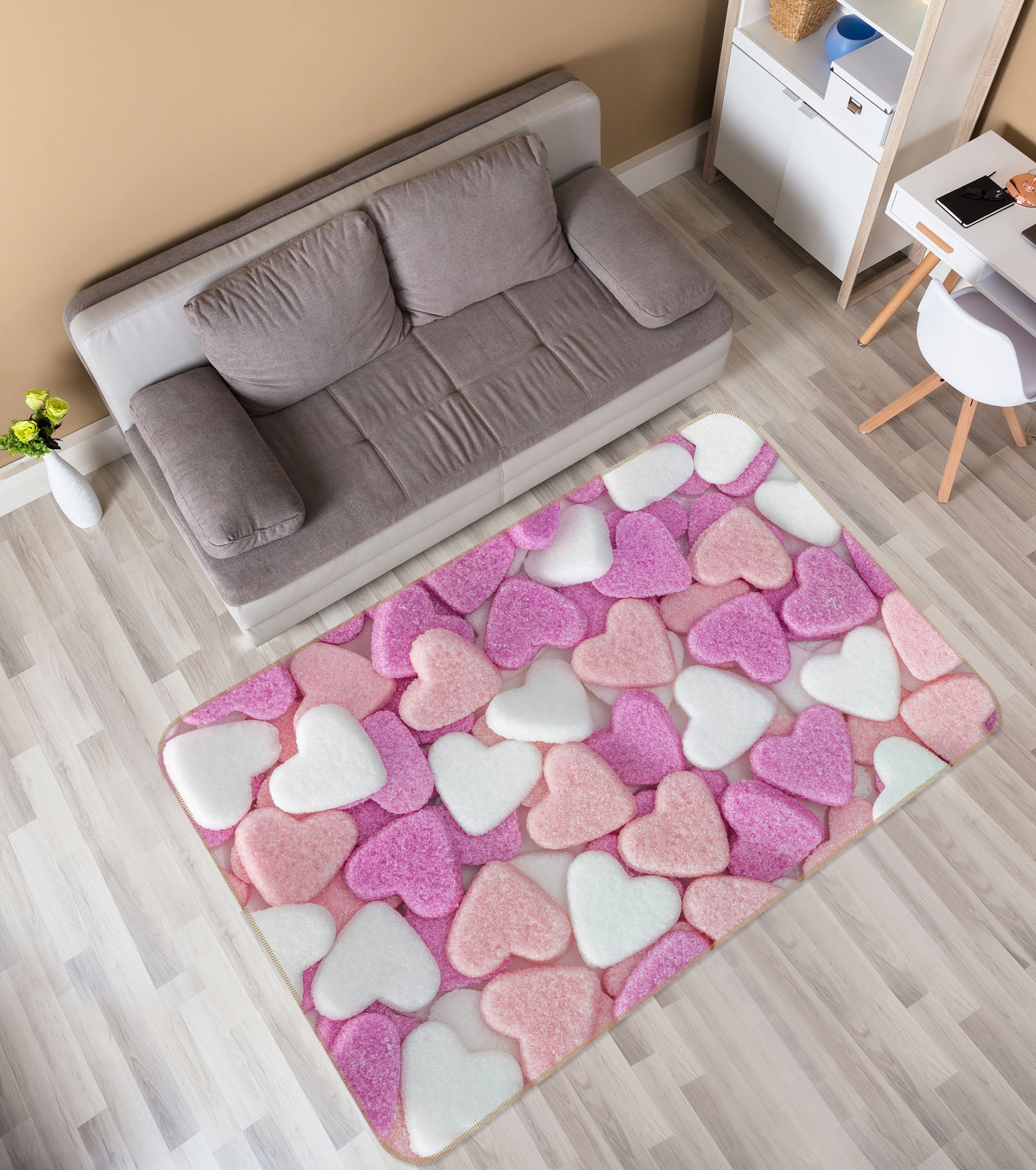 3D Love Candy 3030 Assaf Frank Rug Non Slip Rug Mat