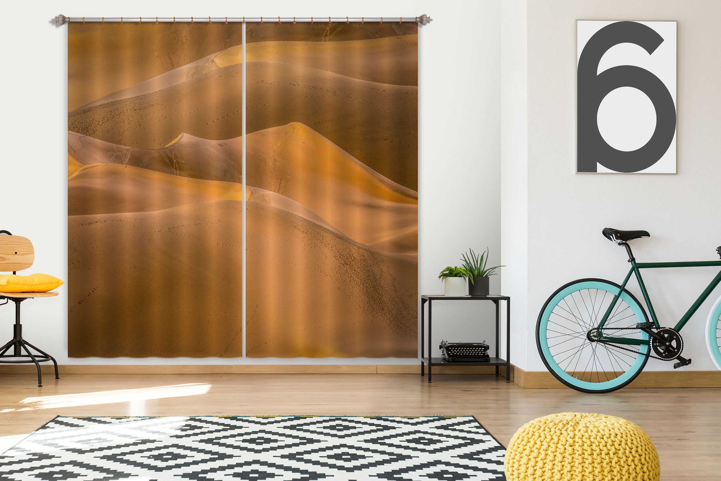 3D Loess Desert 133 Marco Carmassi Curtain Curtains Drapes