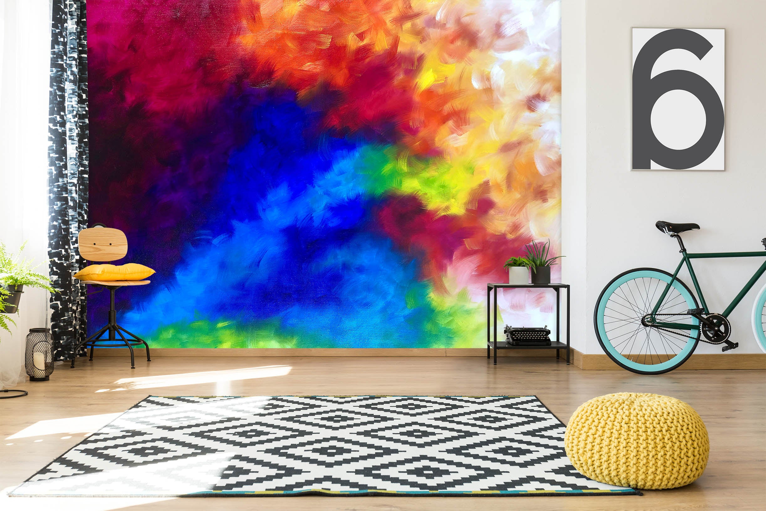 3D Color Pigment 243 Skromova Marina Wall Mural Wall Murals