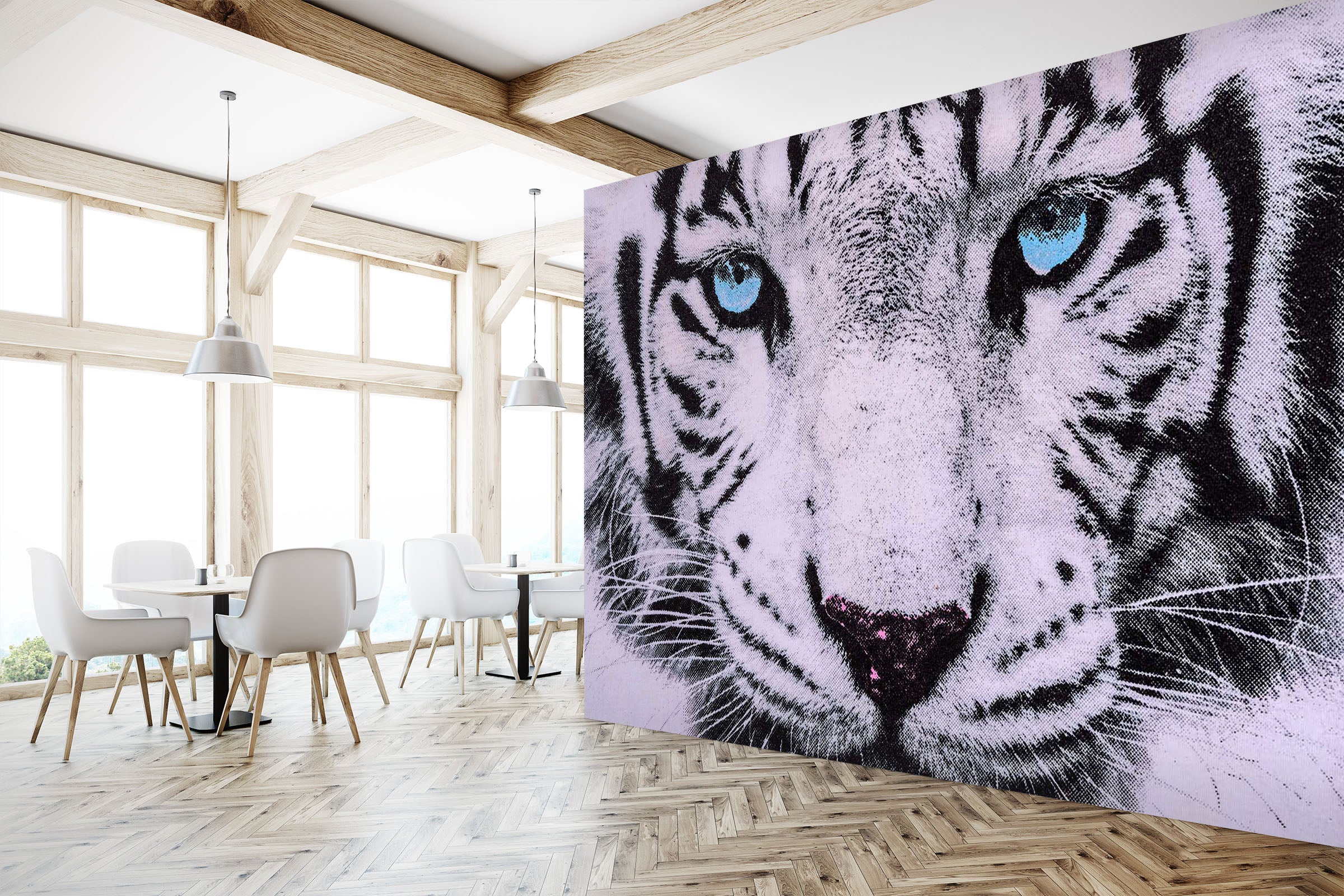 3D Black Leopard 244 Wall Murals