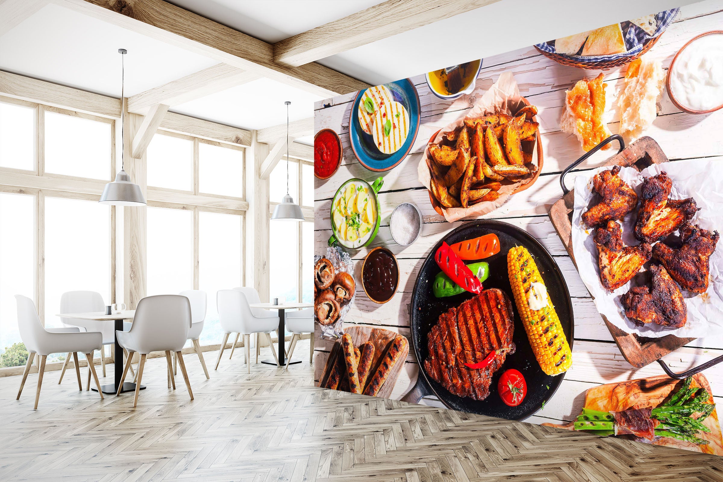 3D Tasting Food 1480 Wall Murals