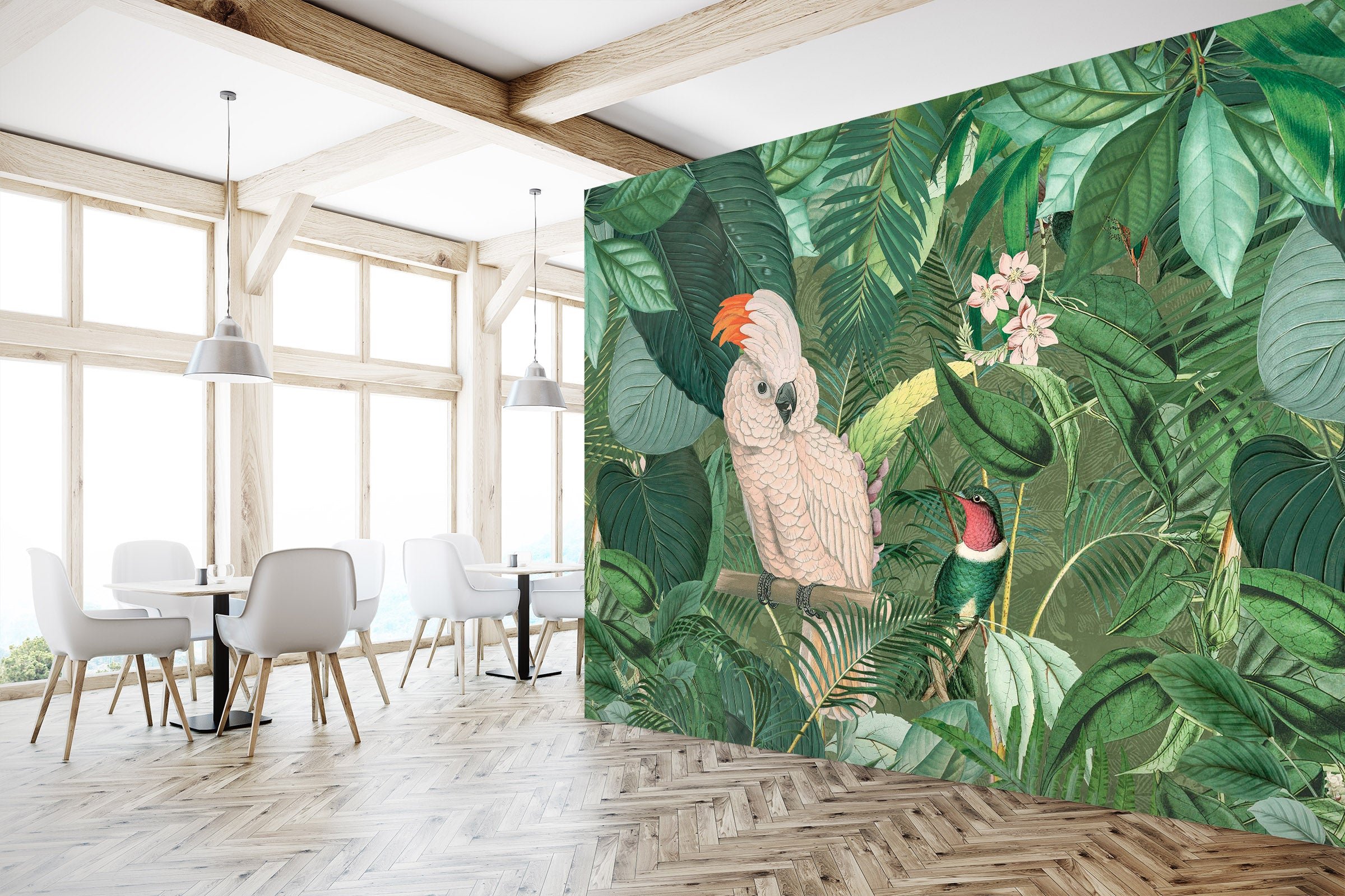 3D Jungle Friends 1418 Andrea haase Wall Mural Wall Murals