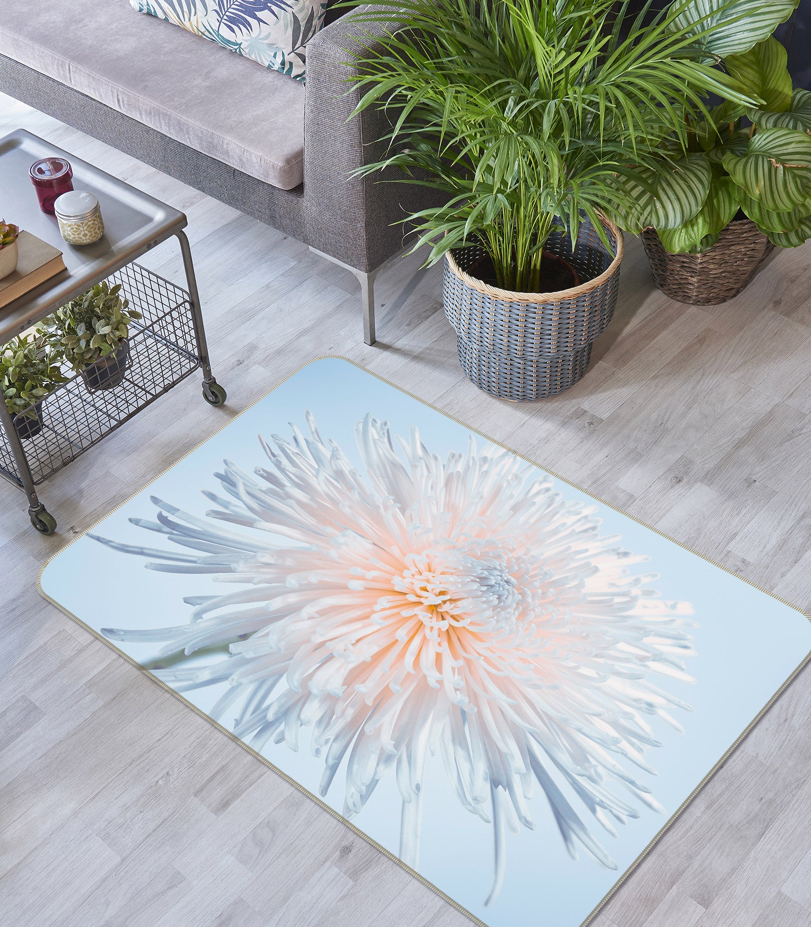 3D Sunny Flower 3011 Assaf Frank Rug Non Slip Rug Mat