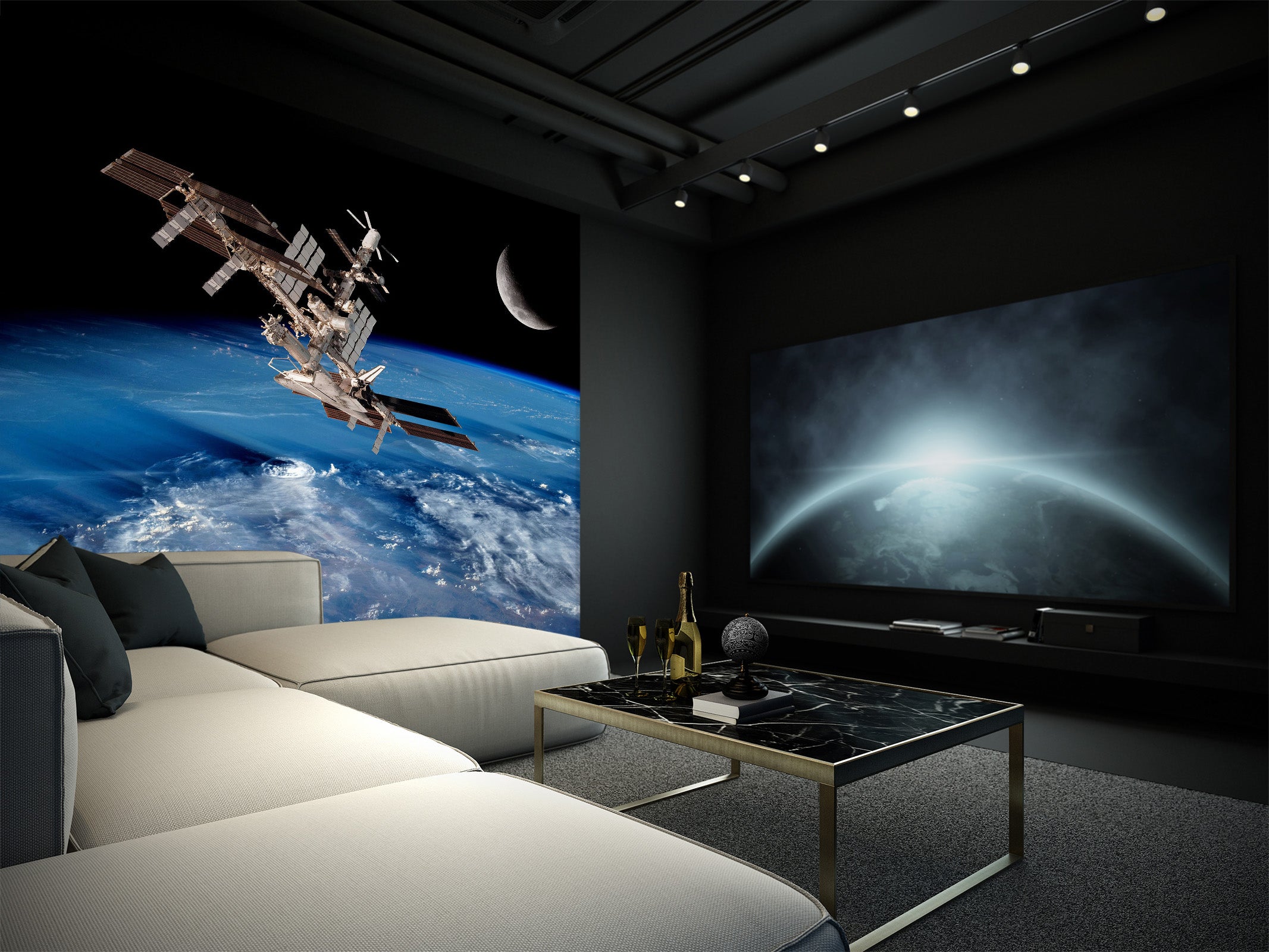 3D Space Planet 1412 Wall Murals