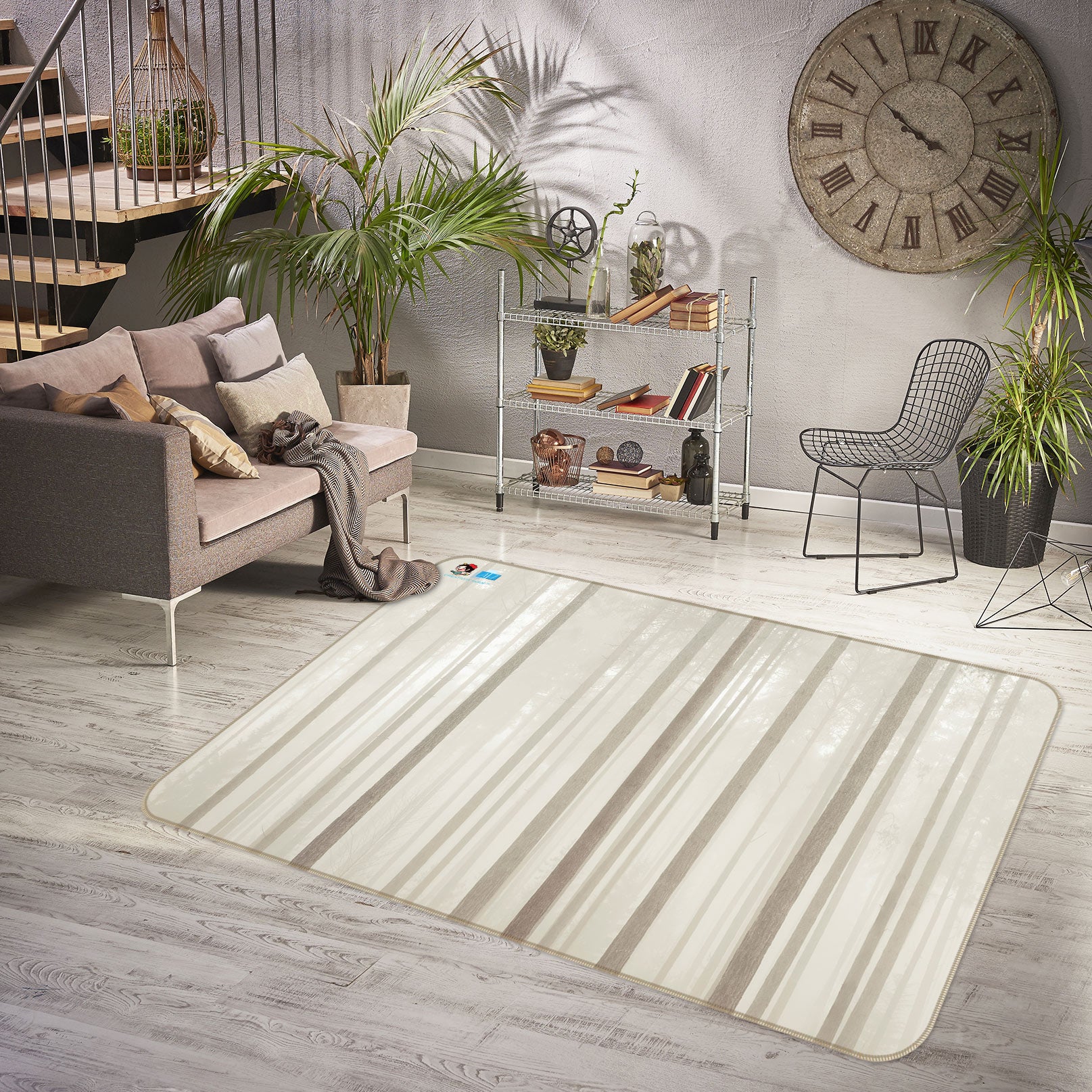 3D Forest Trunk 6886 Assaf Frank Rug Non Slip Rug Mat